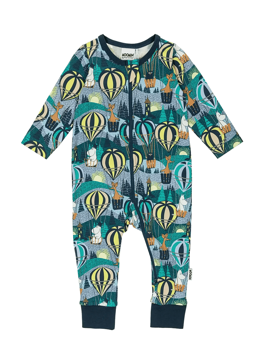 MOOMIN - FLYGTUR PYJAMAS BLÅ 68 - grenouillères - blue - 0