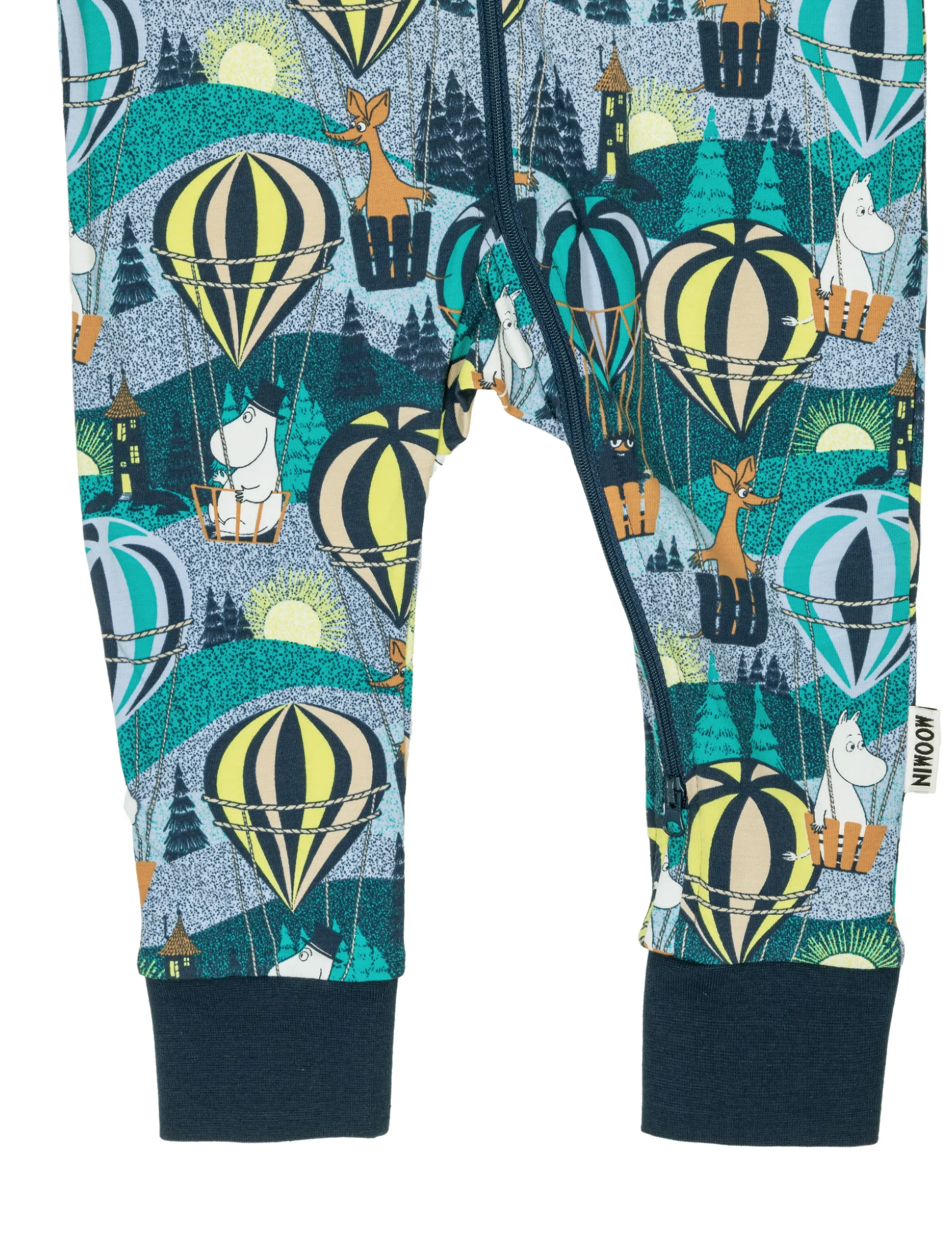 MOOMIN - FLYGTUR PYJAMAS BLÅ 68 - svefngallar - blue - 2