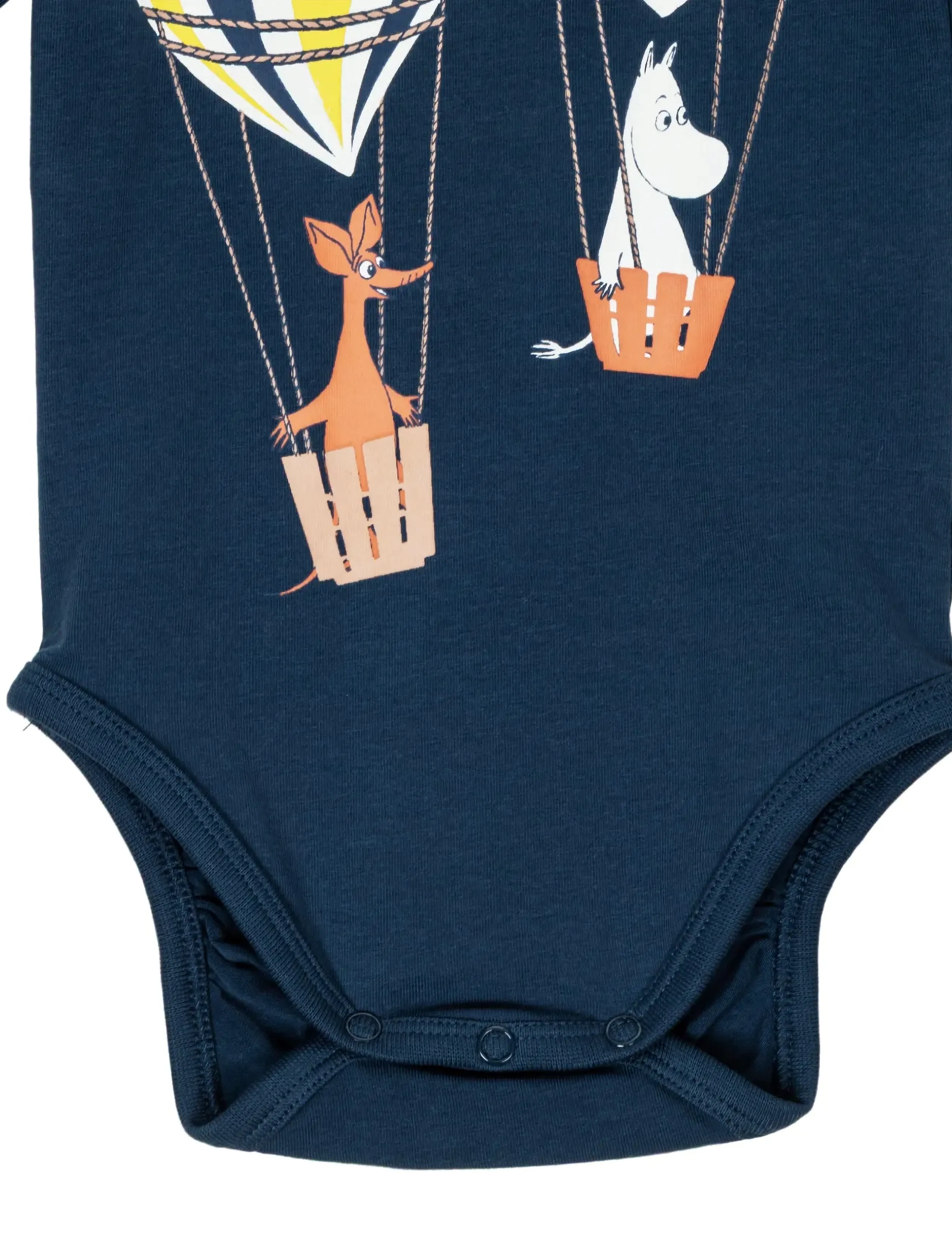 MUMIN - FLYGTUR BODY MBLÅ 86 - langærmede bodyer - blue - 3