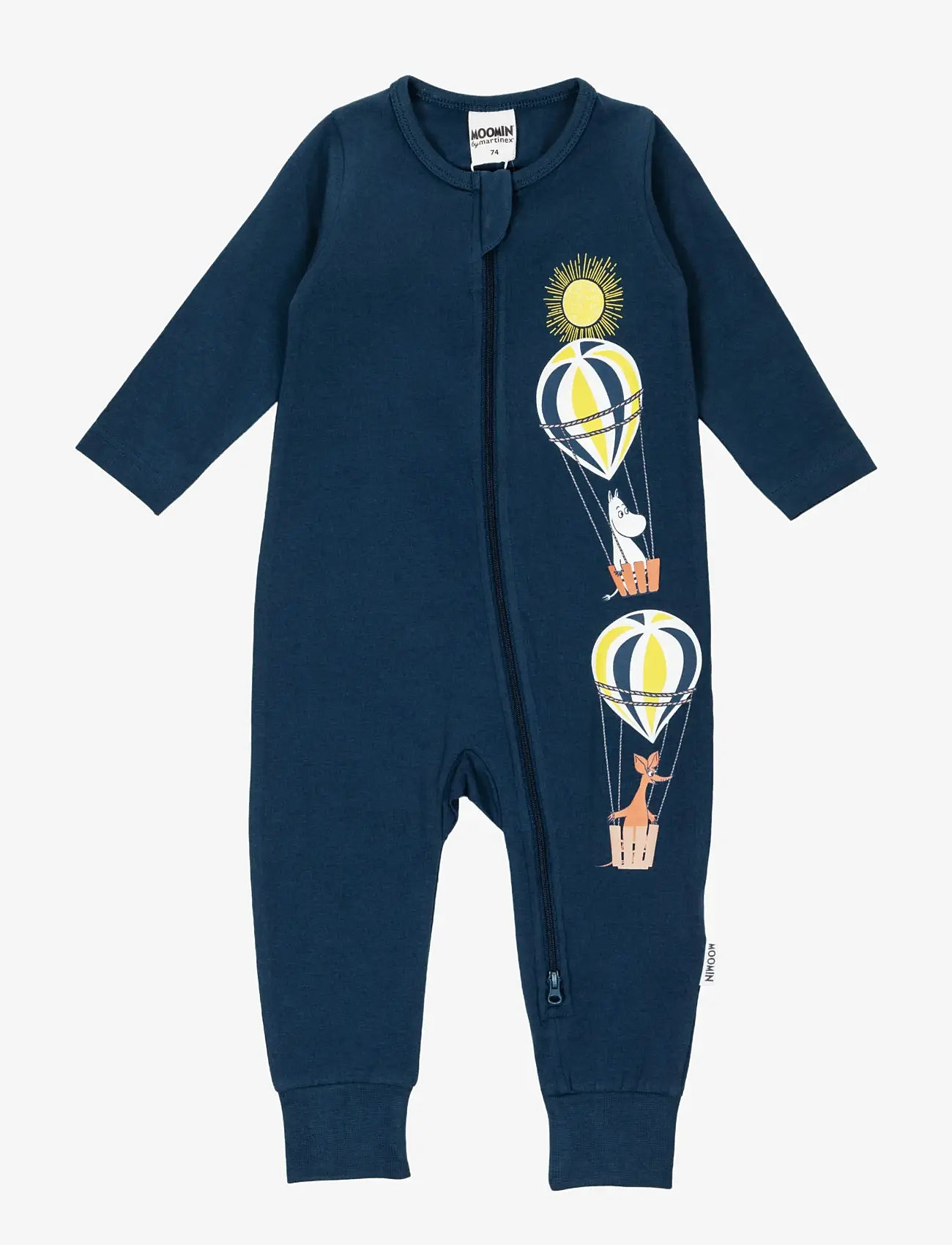 MUMIN - FLYGTUR PYJAMAS MBLÅ 56 - sovoveraller - blue - 0