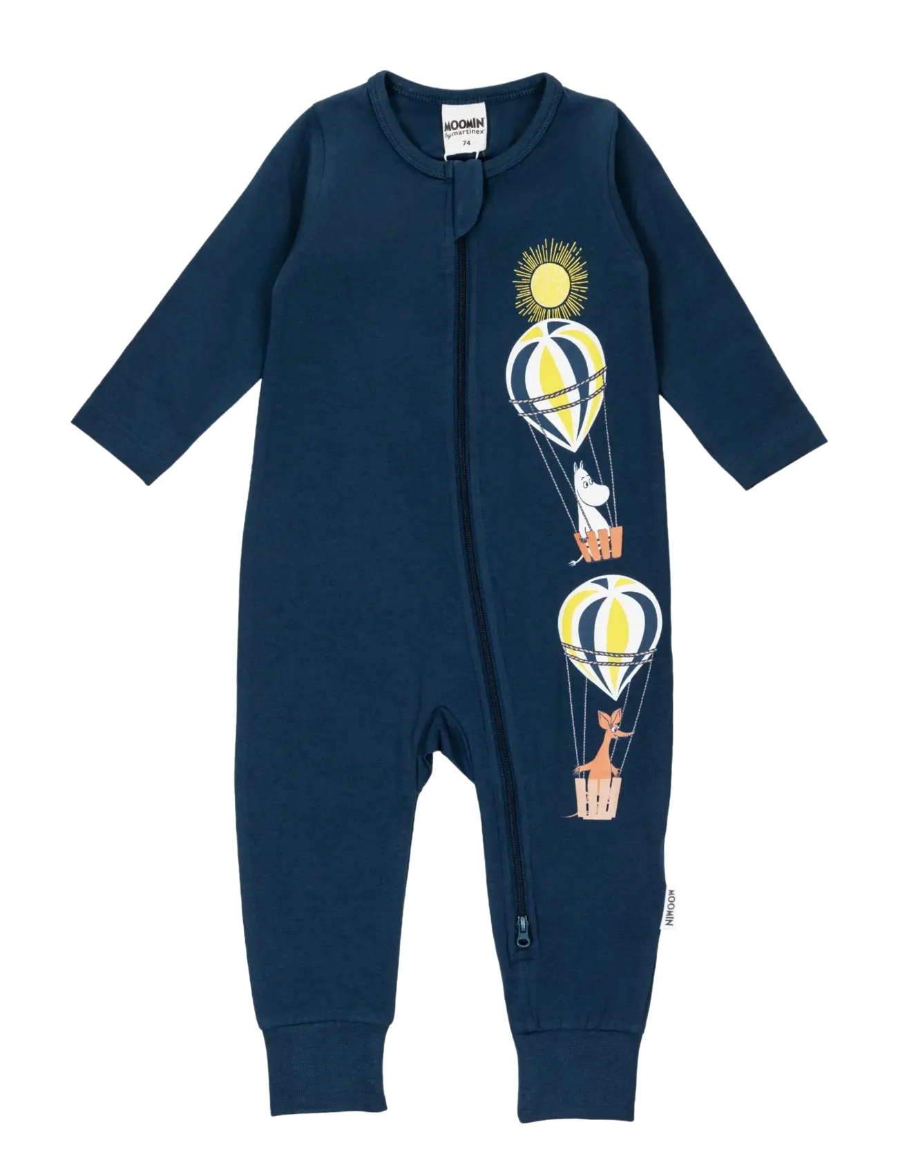 MOOMIN FLYGTUR PYJAMAS MBLÅ 56 - Schlafoveralls - BLUE / navy