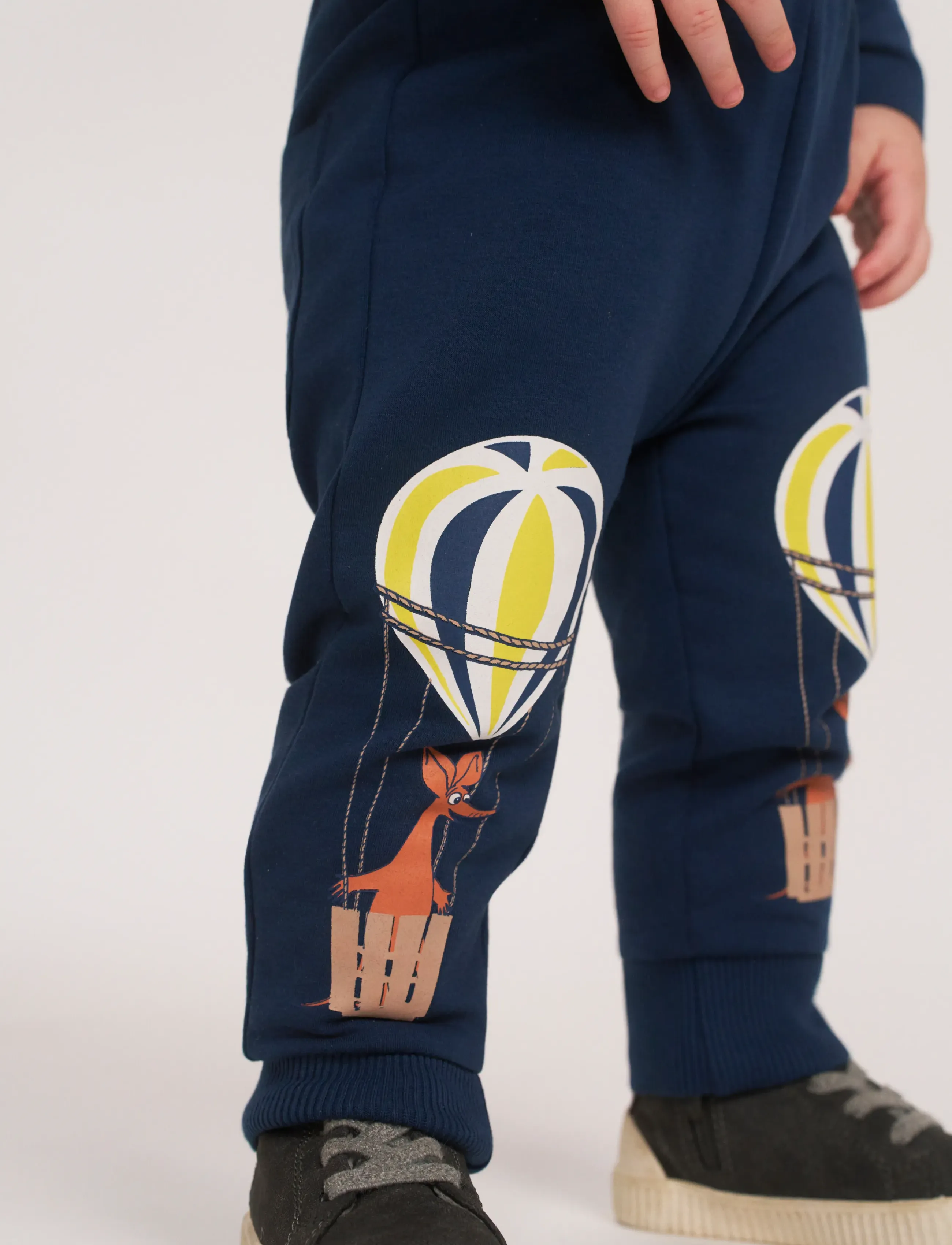 MOOMIN FLYGTUR COLLEGEBYXA B MBLÅ 62 - Hosen - BLUE / navy