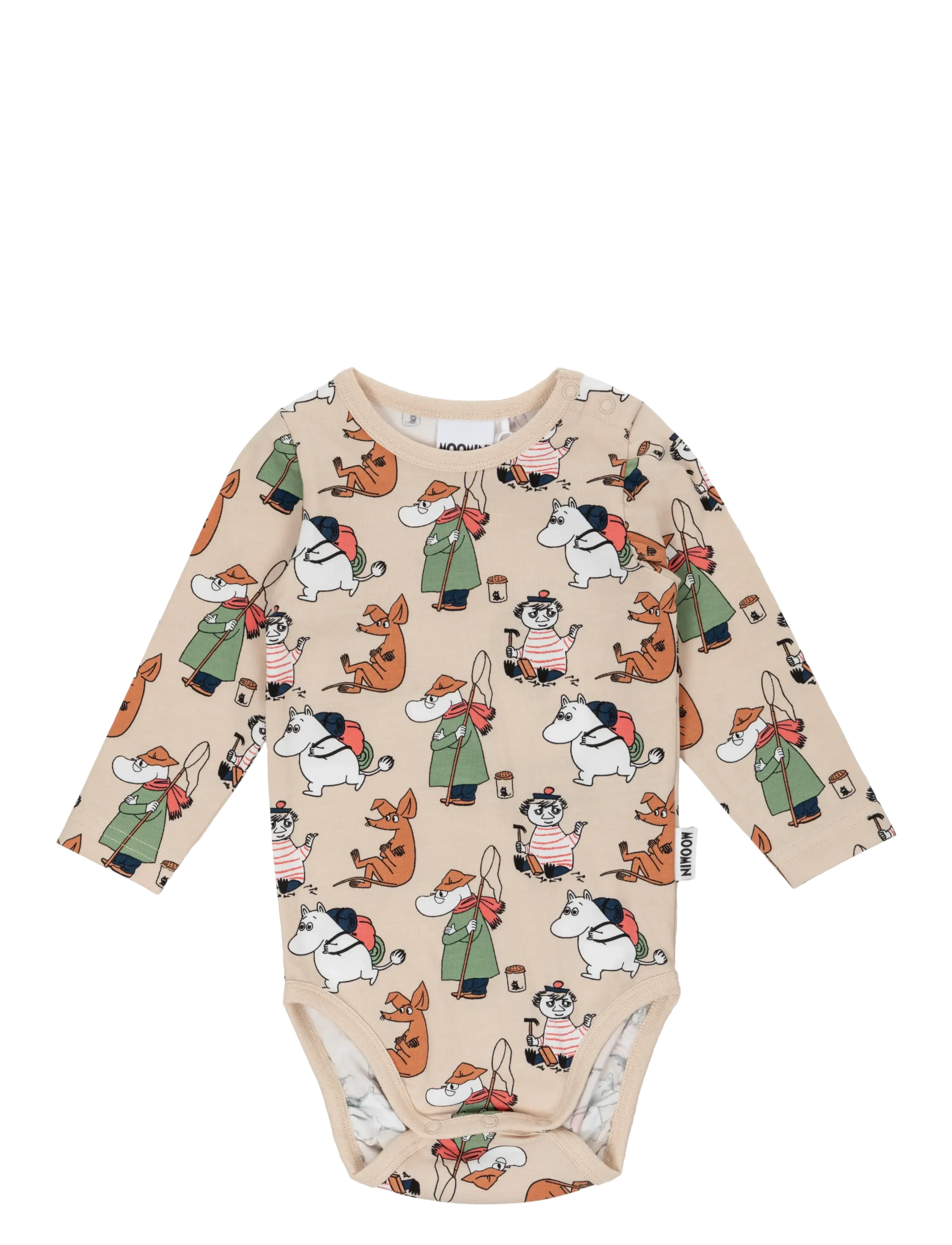 Martinex HOBBYDAG BODY BEIGE 86 - Pikkade varrukatega bodid - BEIGE / beige