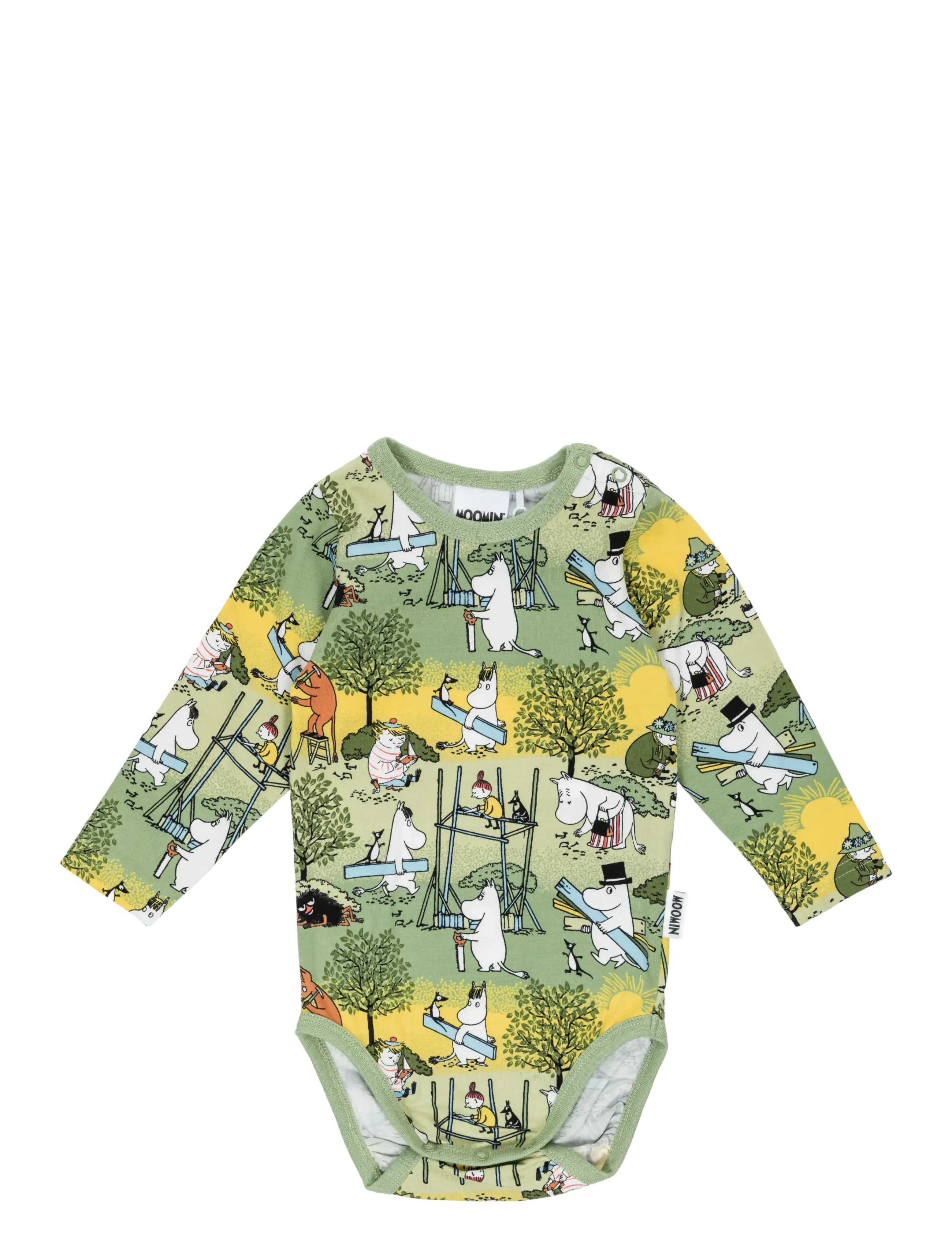 MUUMI FLITIGA BODY GRÖN 86 - Bodyt - GREEN / green