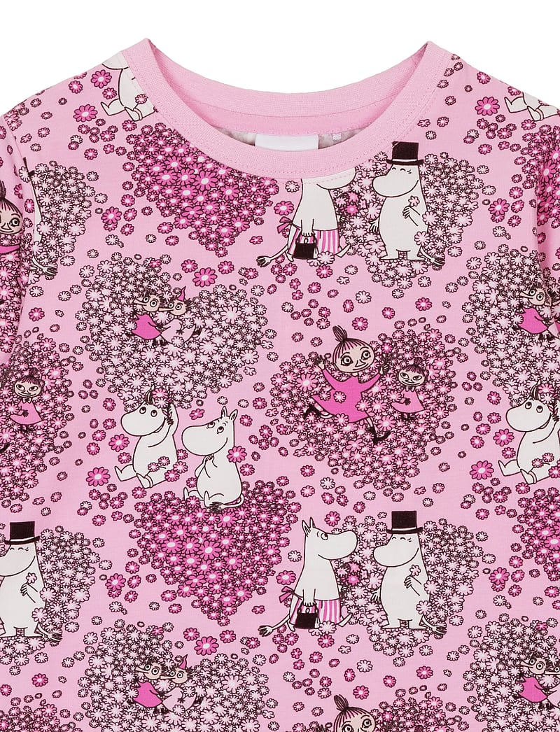 MUMIN - VÄNNER TRÖJA ROSA 122 - langærmede t-shirts - pink - 1