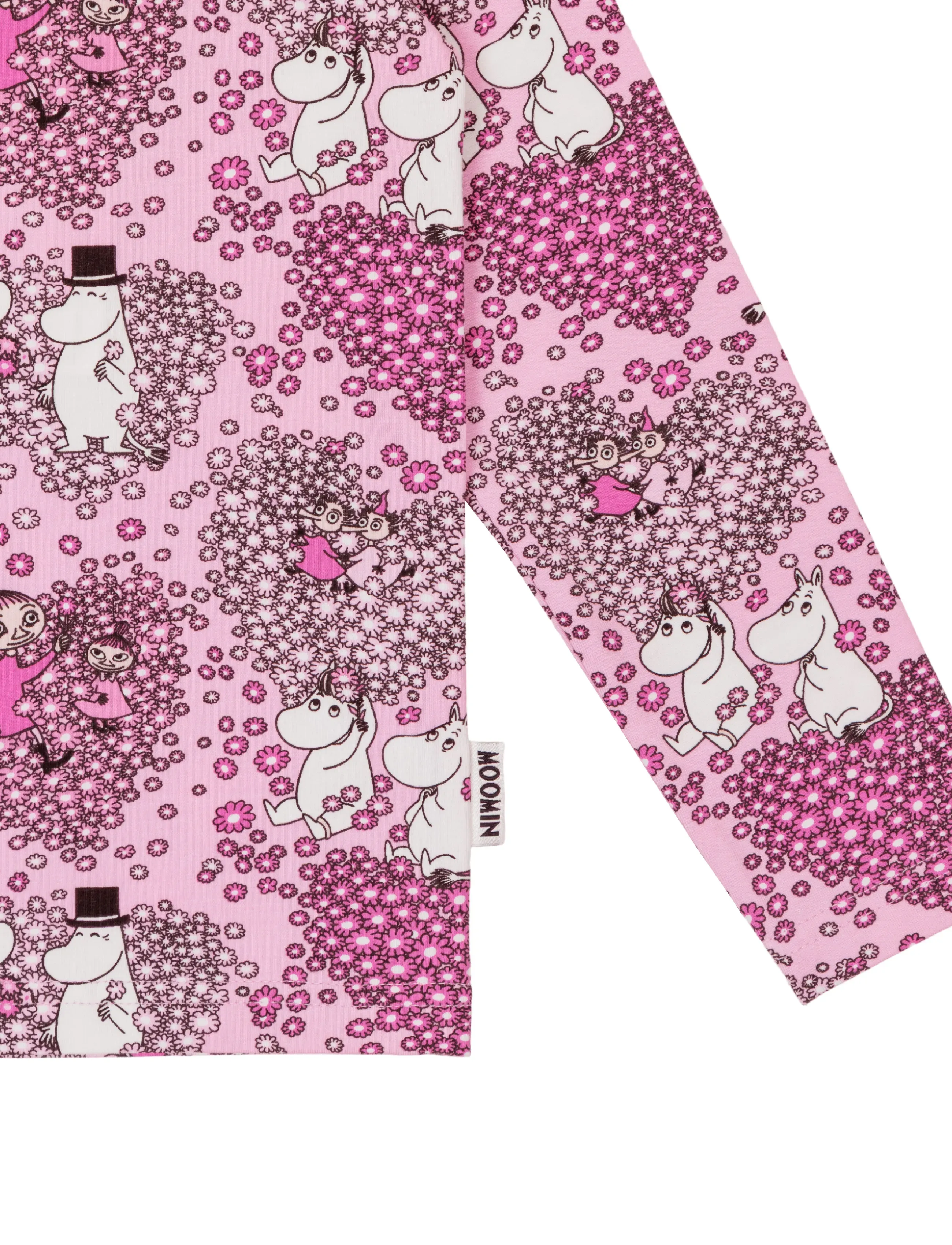 MUMIN - VÄNNER TRÖJA ROSA 122 - langærmede t-shirts - pink - 2