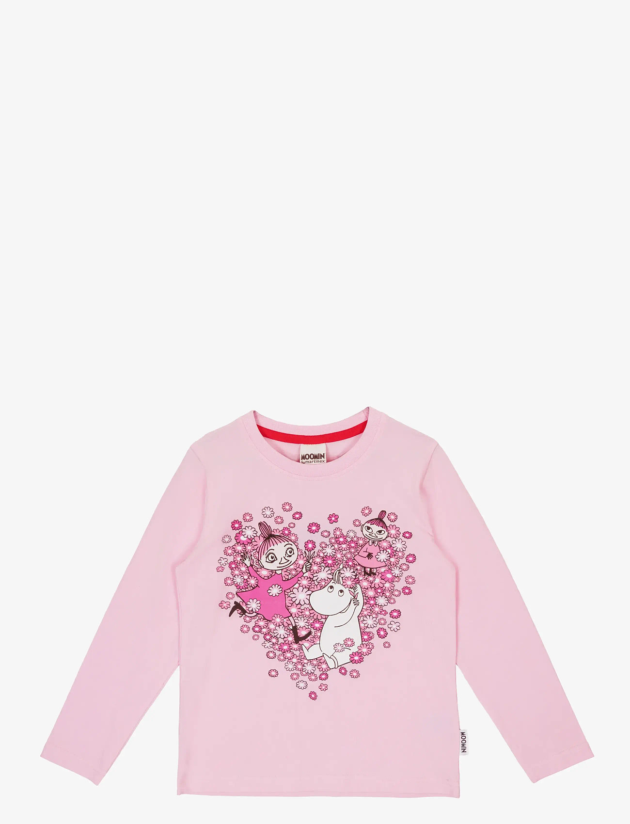 MOOMIN - VÄNNER TRÖJA 2 ROSA 98 - langärmelig - pink - 1