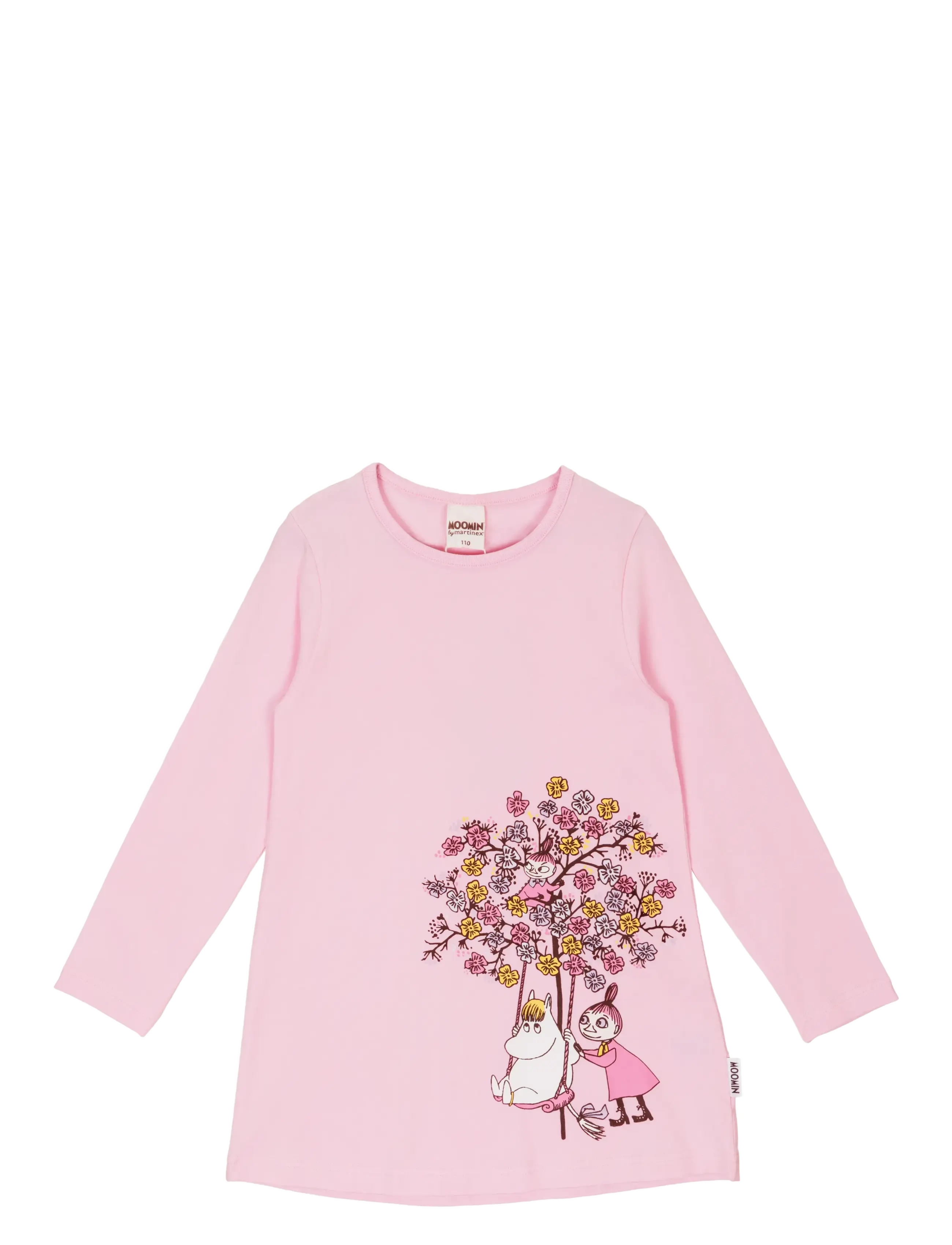 MUMIN TRÄDGUNGA TUNIKA ROSA 110 - Back to school - PINK / pink/rose