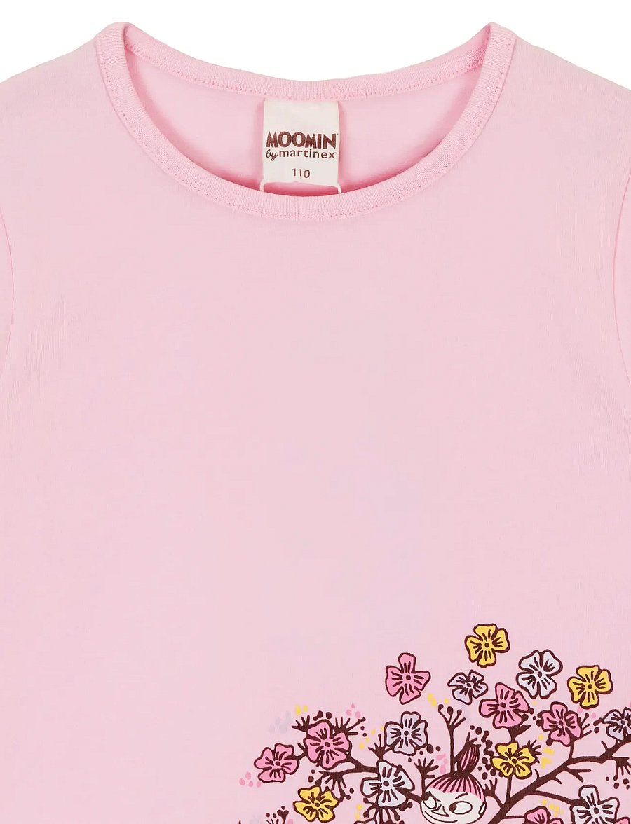 MOOMIN - TRÄDGUNGA TUNIKA ROSA 122 - langärmelige freizeitkleider - pink - 3