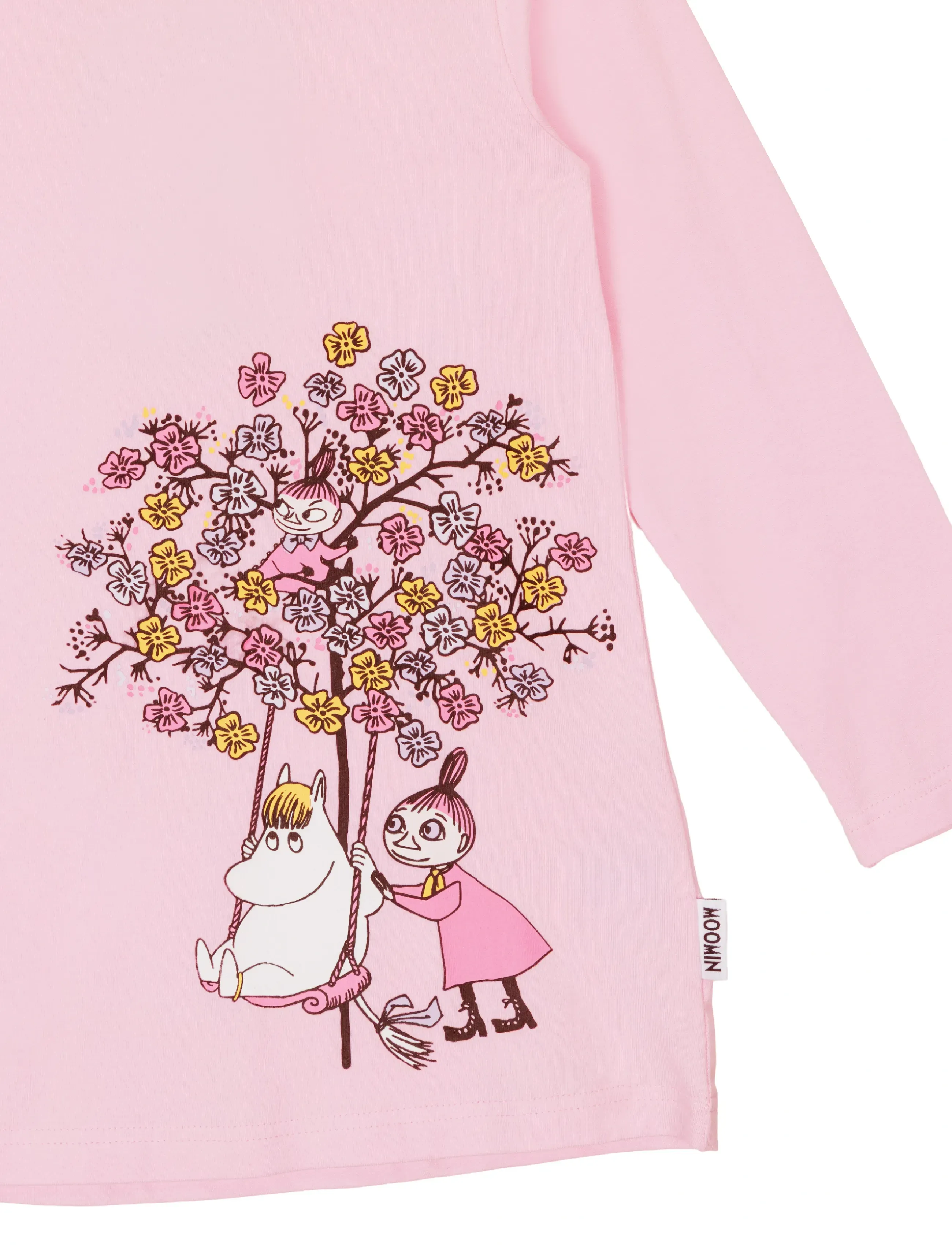 MOOMIN - TRÄDGUNGA TUNIKA ROSA 122 - langärmelige freizeitkleider - pink - 4
