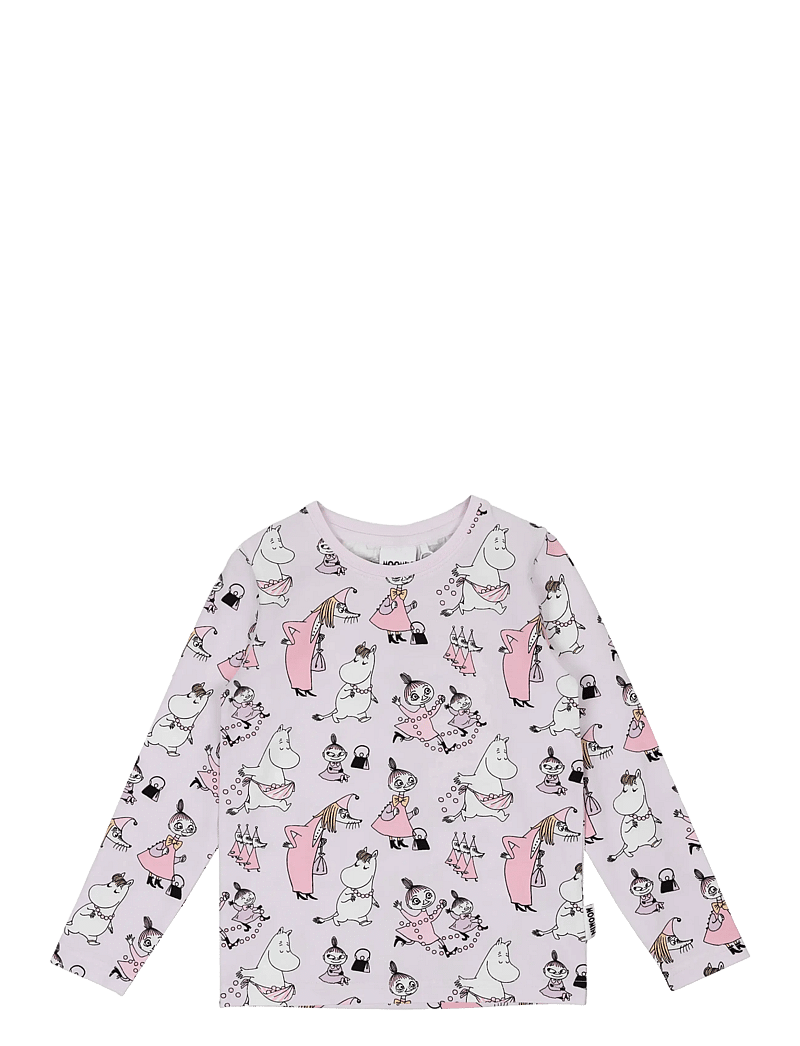 Muumitrollid - PÄRLLEK TRÖJA LILA 122 - pikkade varrukatega t-särgid - purple - 0