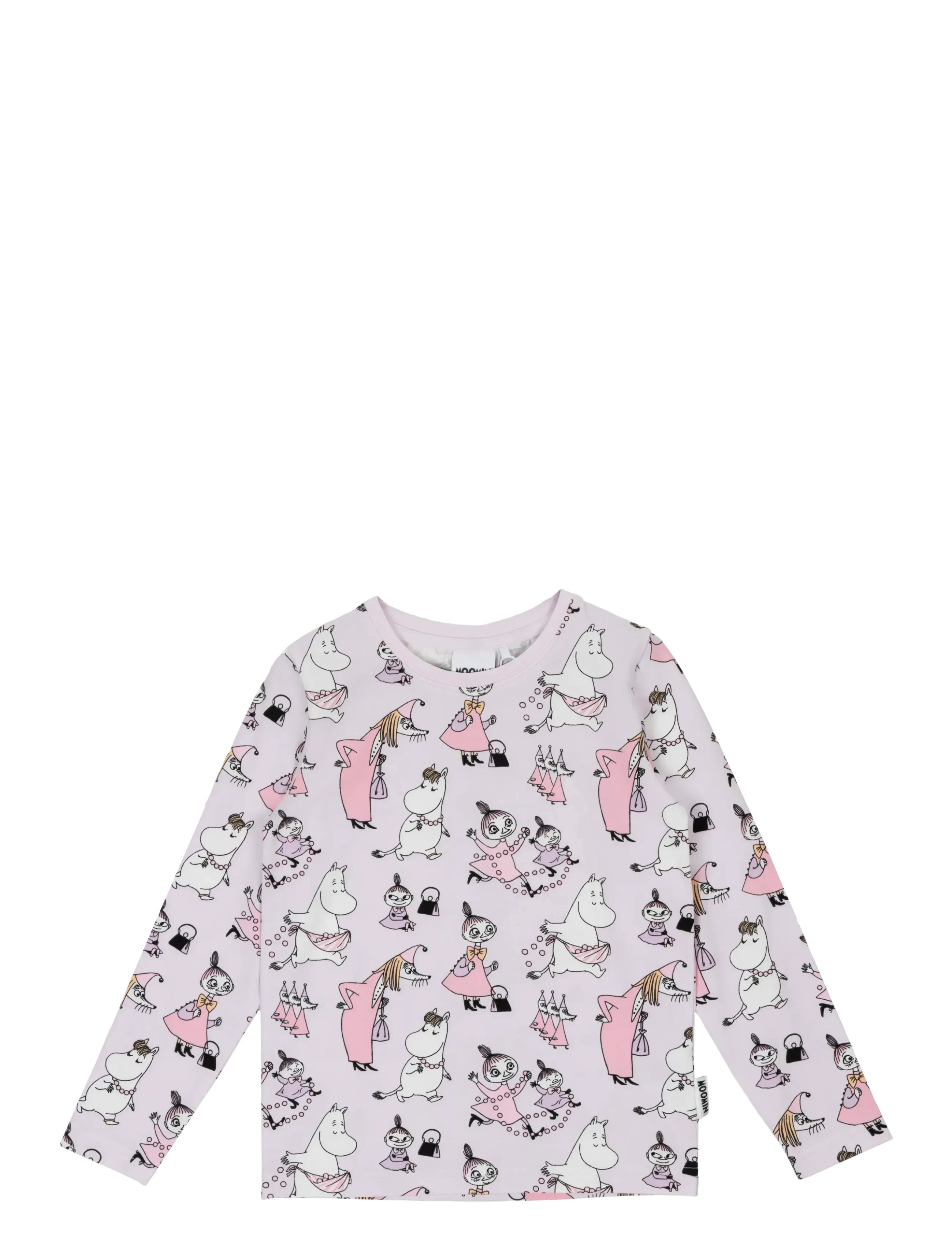 MOOMIN - PÄRLLEK TRÖJA LILA 122 - langärmelig - purple - 0