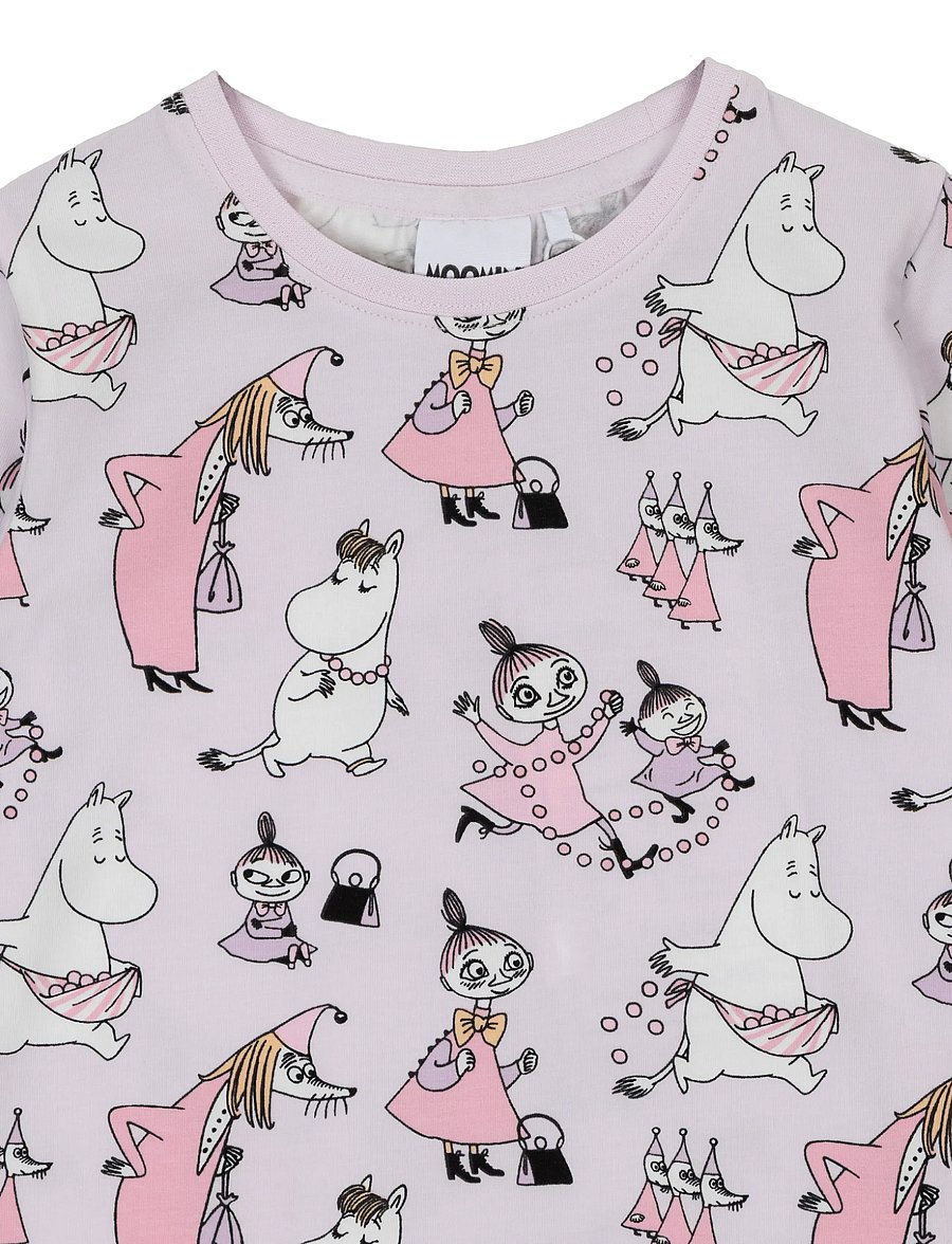 MOOMIN - PÄRLLEK TRÖJA LILA 122 - langärmelig - purple - 1