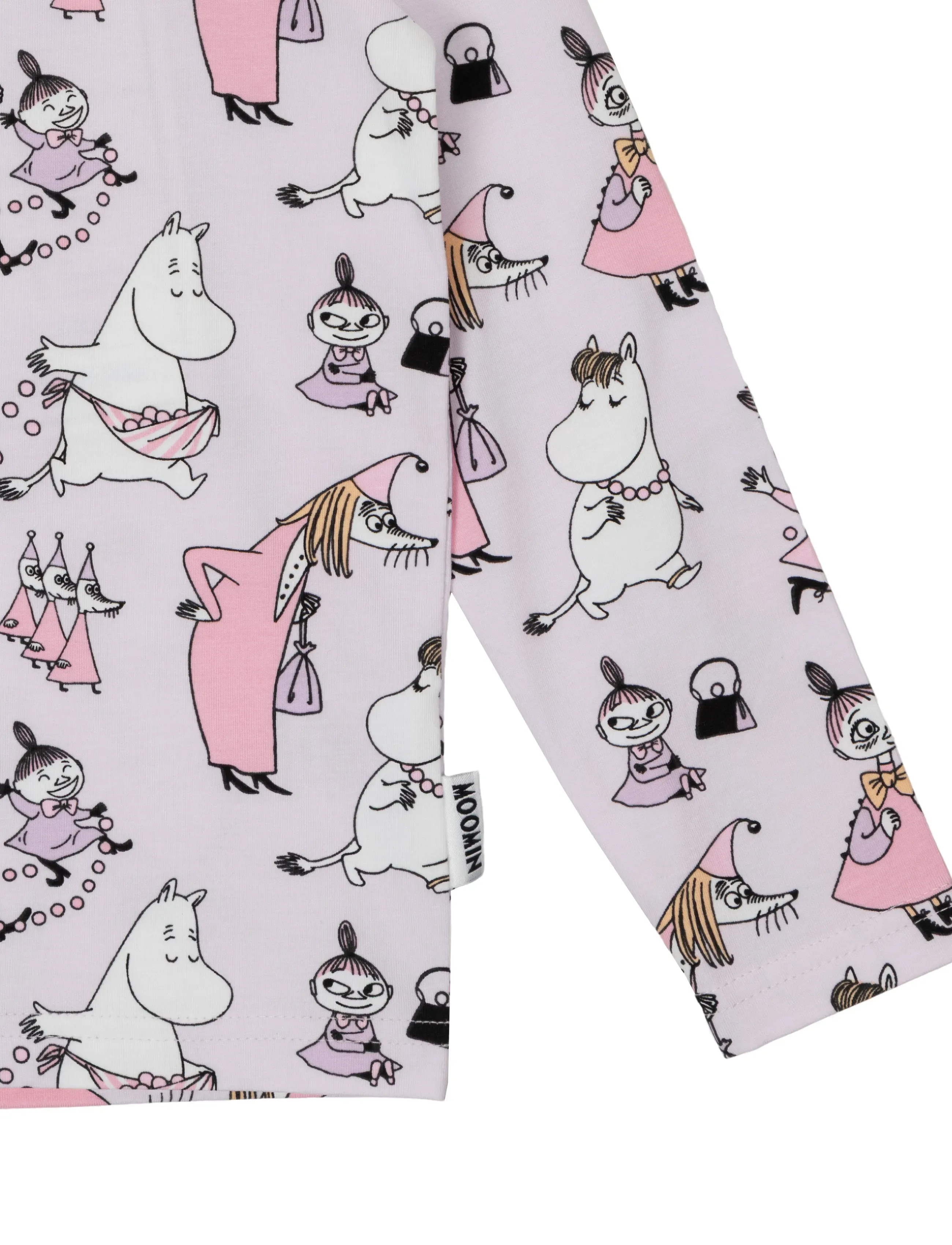 MUMIN - PÄRLLEK TRÖJA LILA 122 - langærmede t-shirts - purple - 2