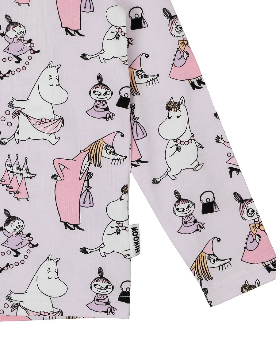 MOOMIN - PÄRLLEK TRÖJA LILA 122 - langärmelig - purple - 2
