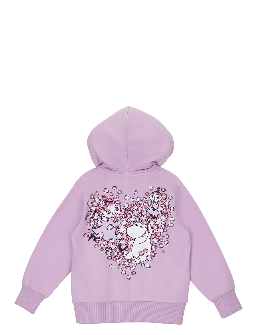 MOOMIN - VÄNNER MUNKJACKA LILA 98 - kapuzenpullover - purple - 2