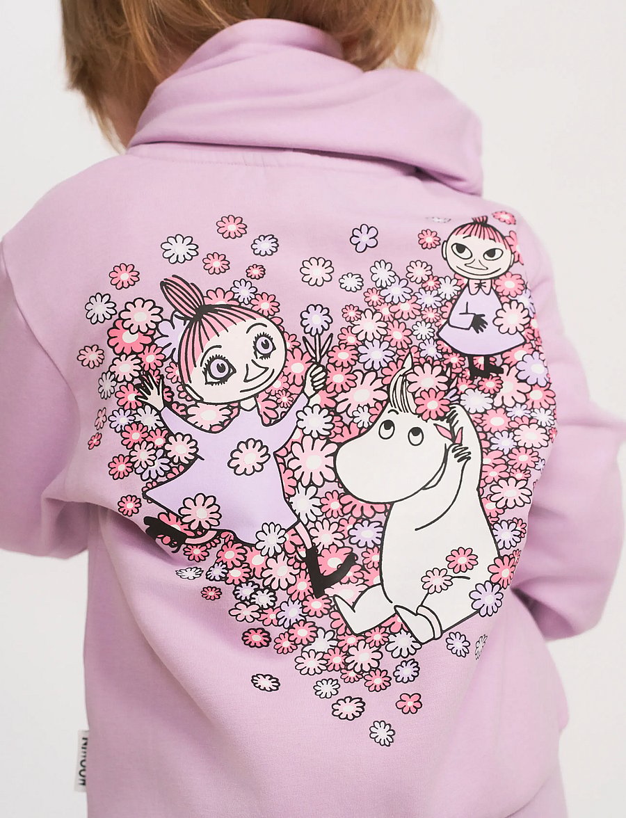 MOOMIN - VÄNNER MUNKJACKA LILA 98 - kapuzenpullover - purple - 3