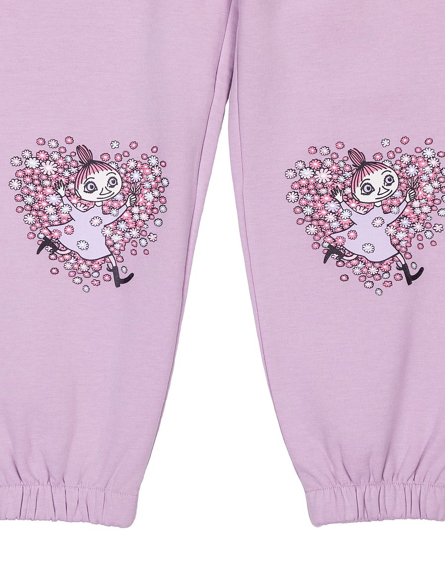 MUMIN - VÄNNER COLLEGEBYXA LILA 92 - sweatpants - purple - 2