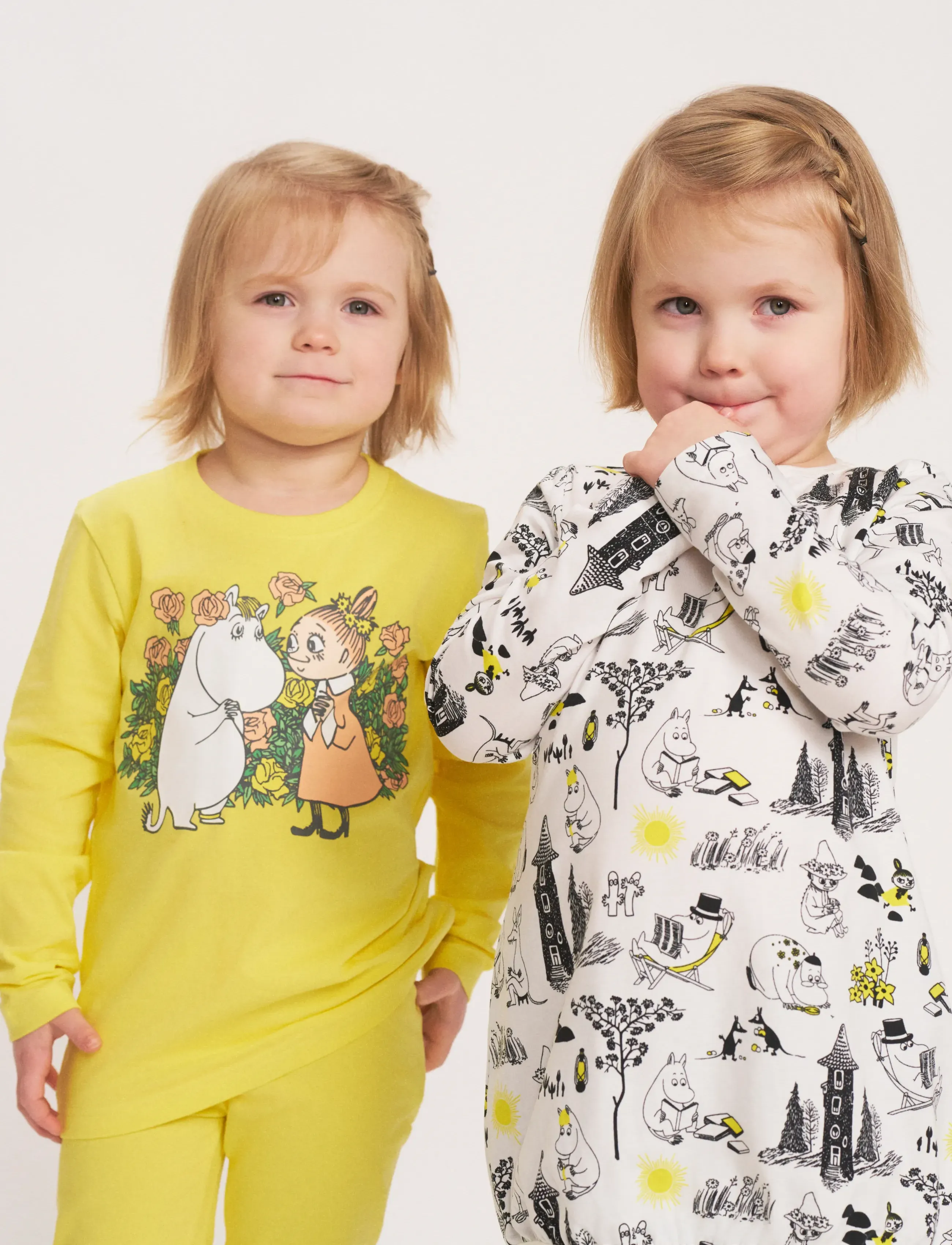 MOOMIN ROSDALEN TRÖJA 2 GUL 92 - Oberteile - YELLOW / yellow