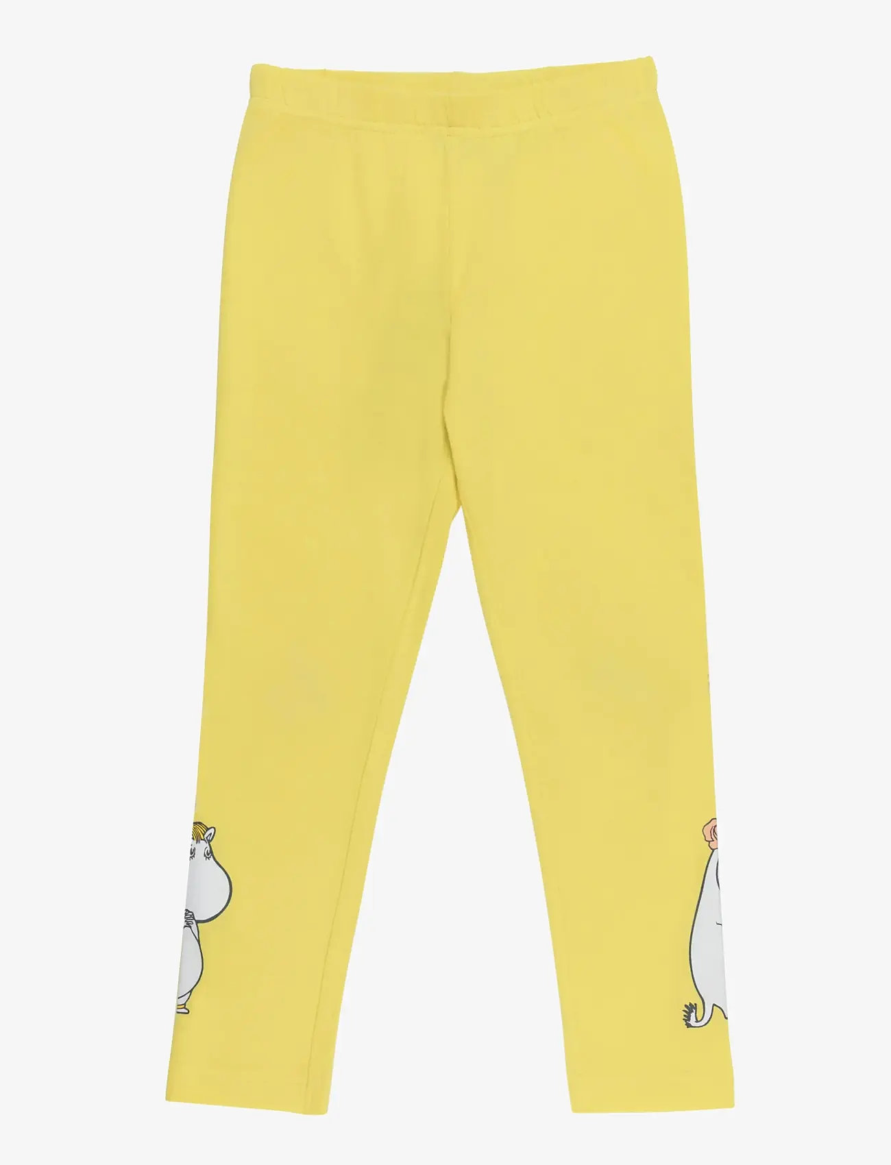 MUMIN - ROSDALEN LEGGINGS GUL 110 - leggings - yellow - 0