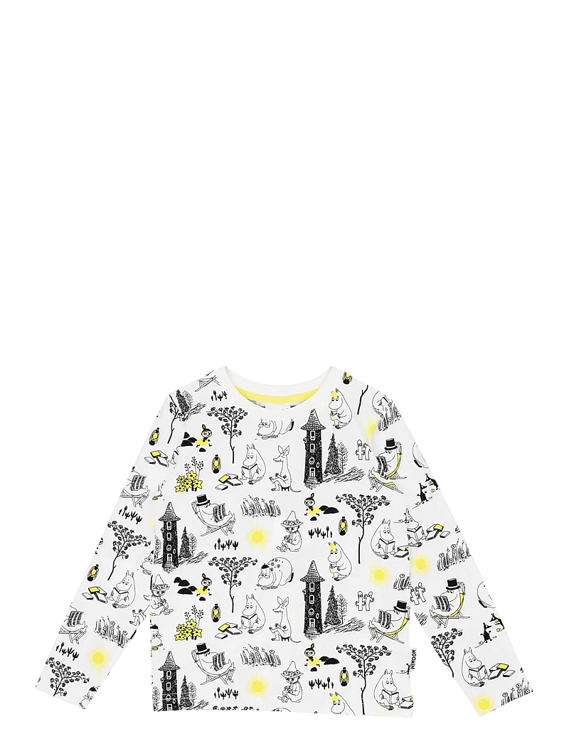 MUMIN - LÄTTJA TRÖJA SV/VIT 122 - langærmede t-shirts - white - 1