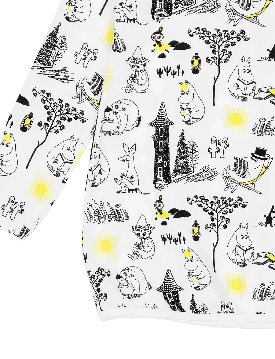MOOMIN - LÄTTJA TUNIKA SV/VIT 122 - langärmelig - white - 3
