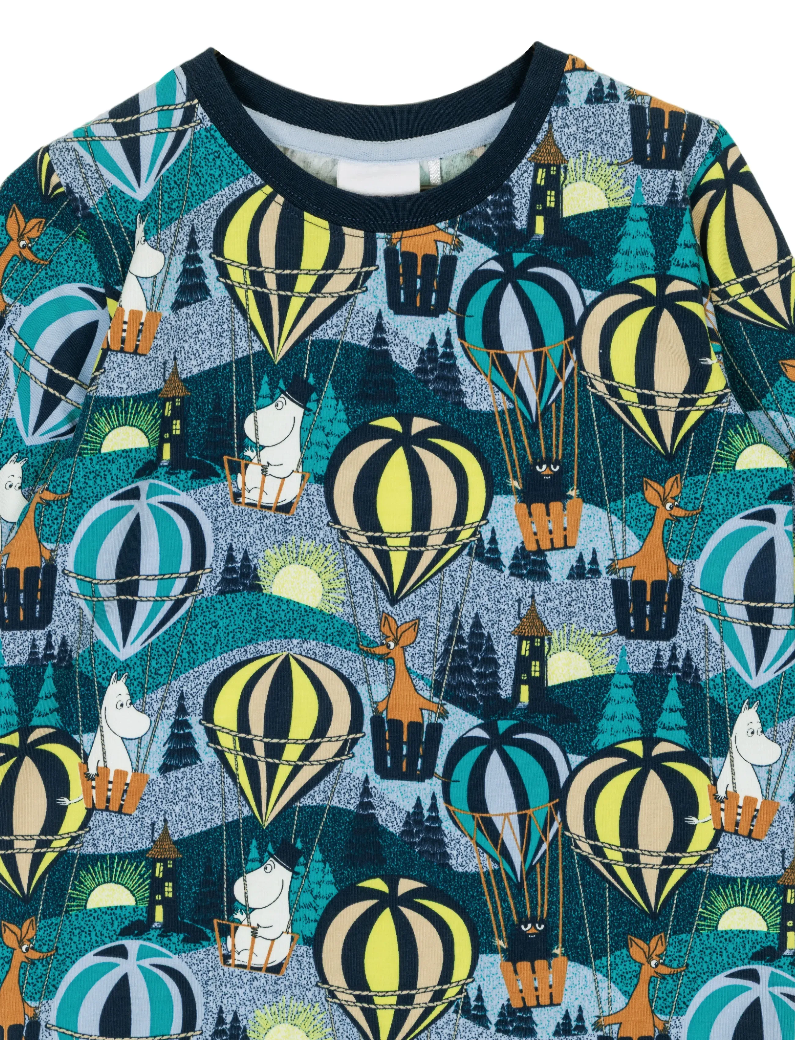 MOOMIN - FLYGTUR TRÖJA BLÅ 98 - t-shirts à manches longues - blue - 2