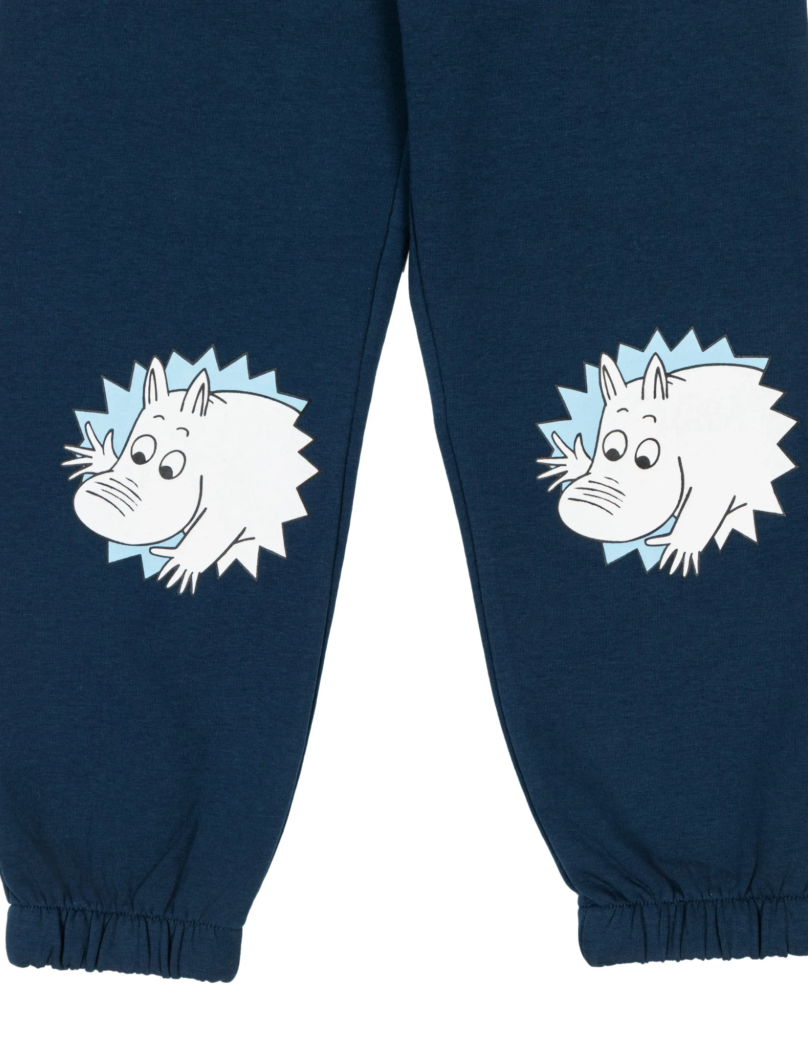 MOOMIN - HEJ MUMIN COLLEGEBYXA MBLÅ 122 - joggingbuxur - blue - 4