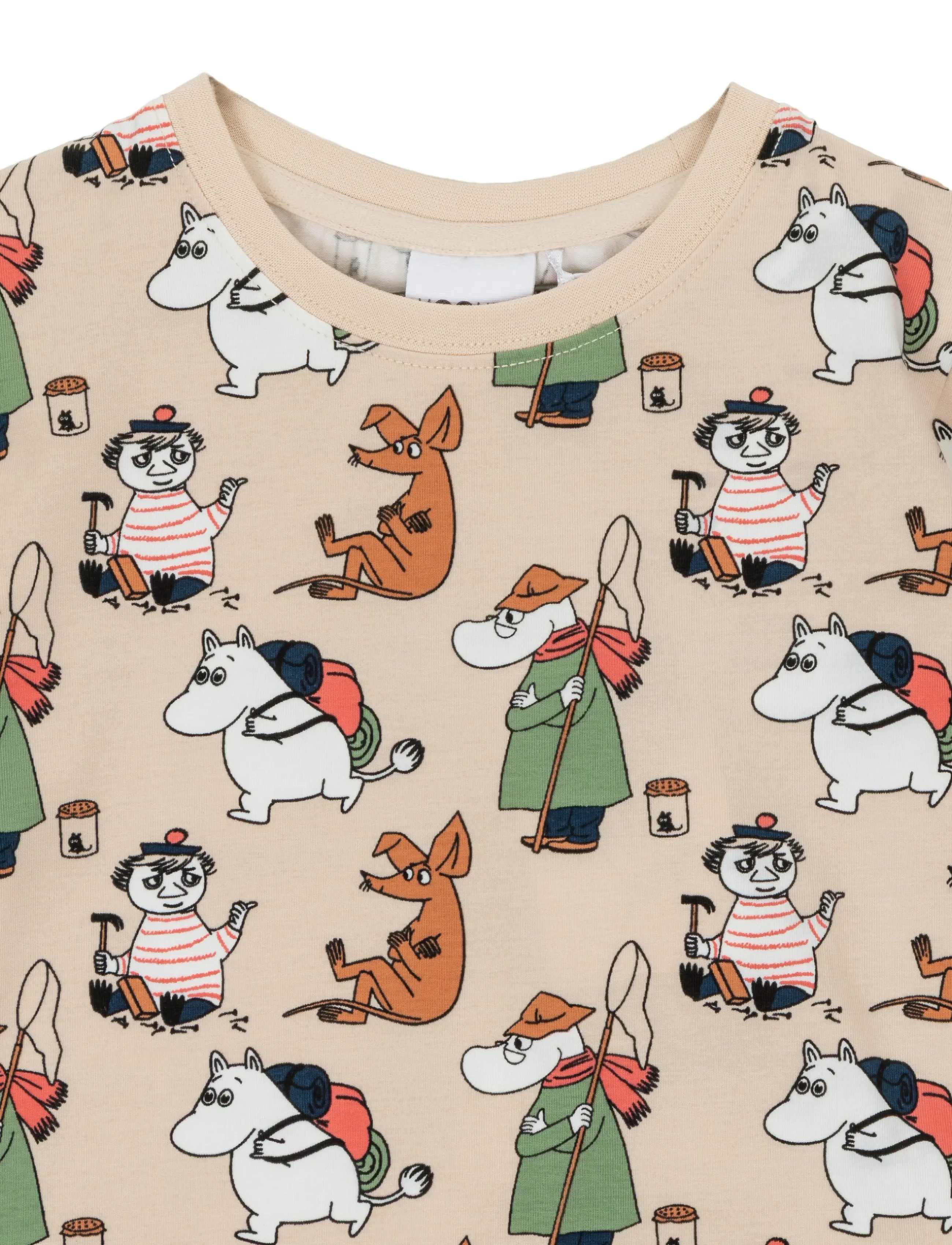 MUMIN - HOBBYDAG TRÖJA BEIGE 98 - langærmede t-shirts - beige - 2