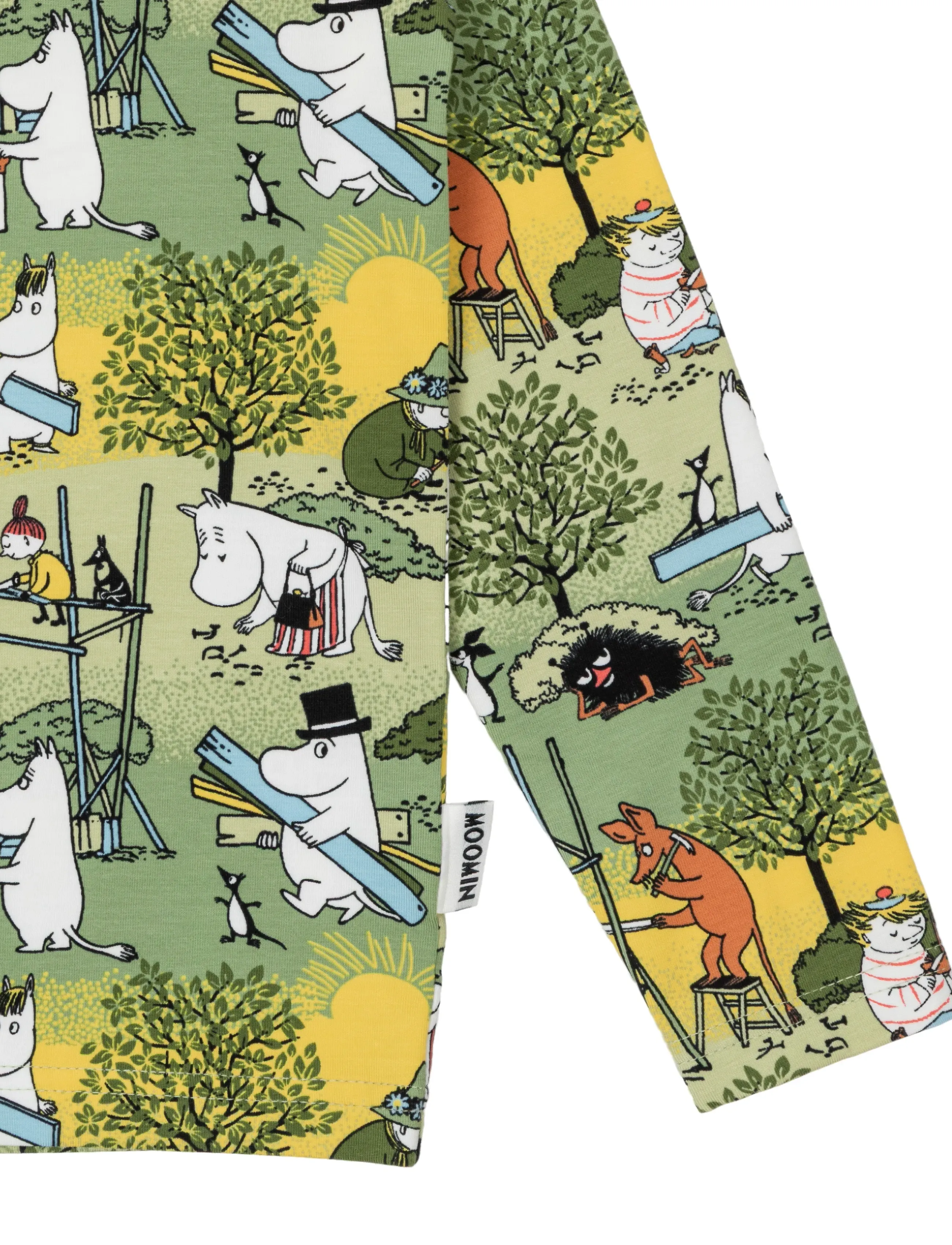 MUMIN - FLITIGA TRÖJA GRÖN 98 - langærmede t-shirts - green - 2