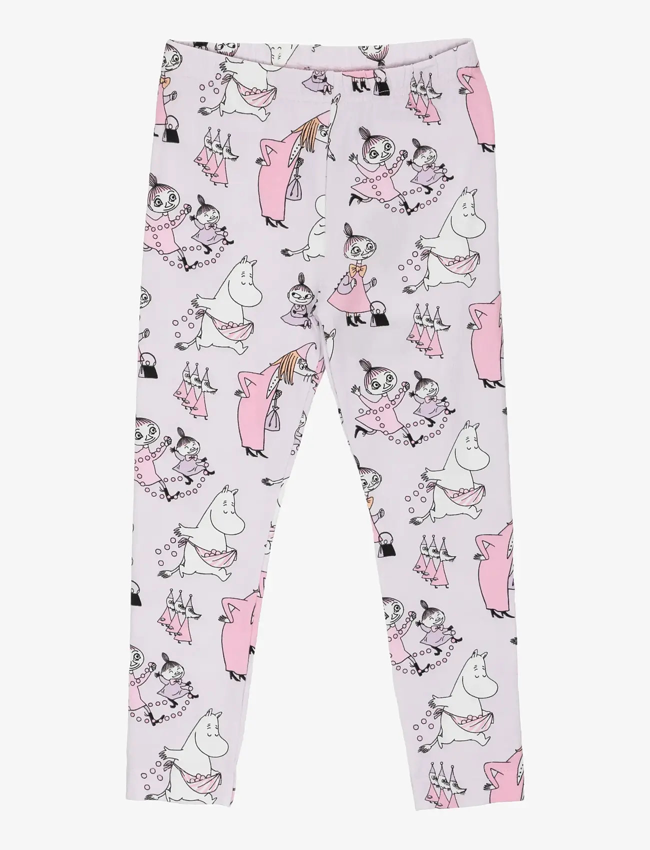MOOMIN - PÄRLLEK LEGGINGS LILA 104 - leggings - purple - 0
