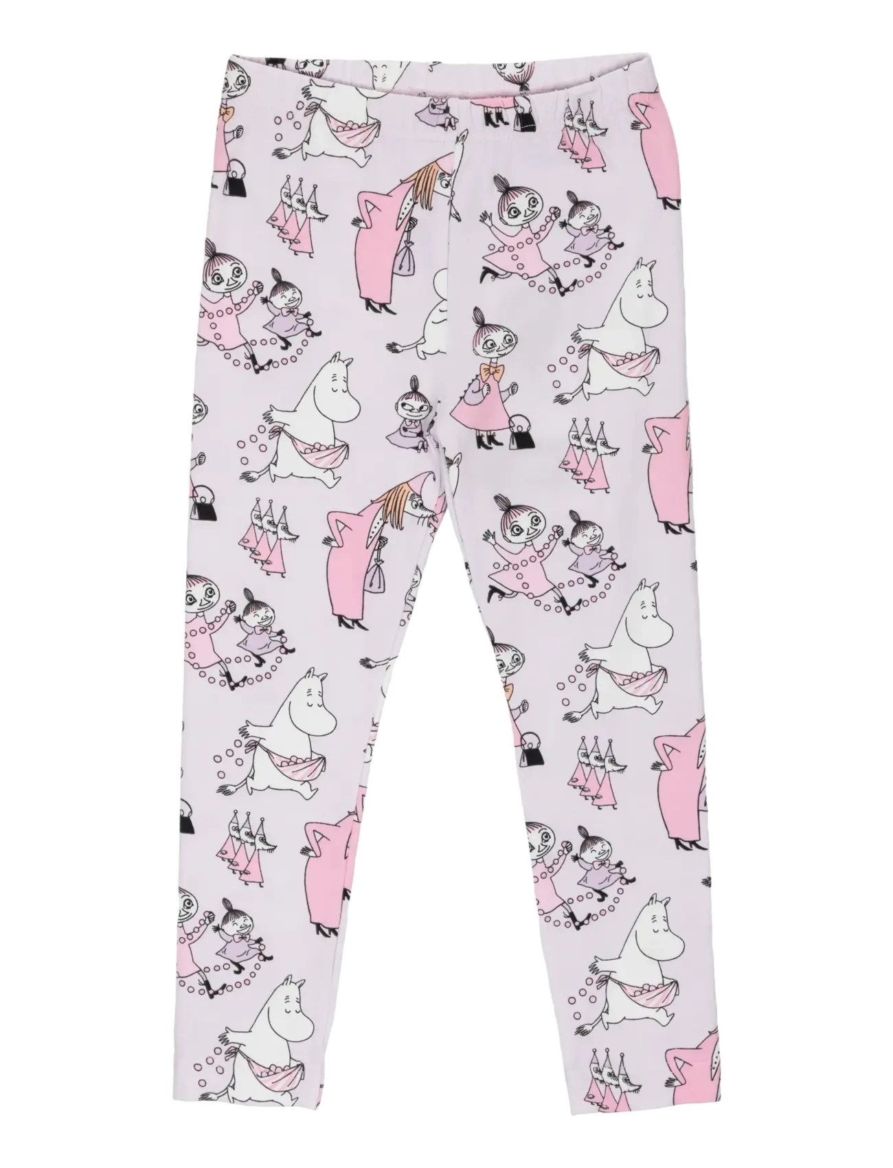 MOOMIN PÄRLLEK LEGGINGS LILA 128 - Shop by age - PURPLE / pink/rose