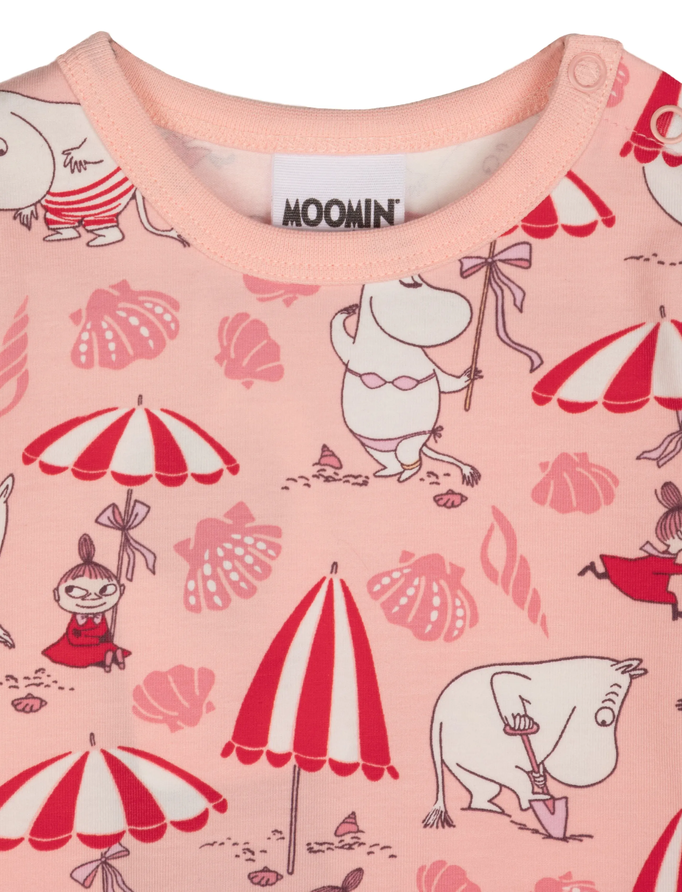 MOOMIN - SNÄCKSTRAND BODY - langärmelig - pink - 1