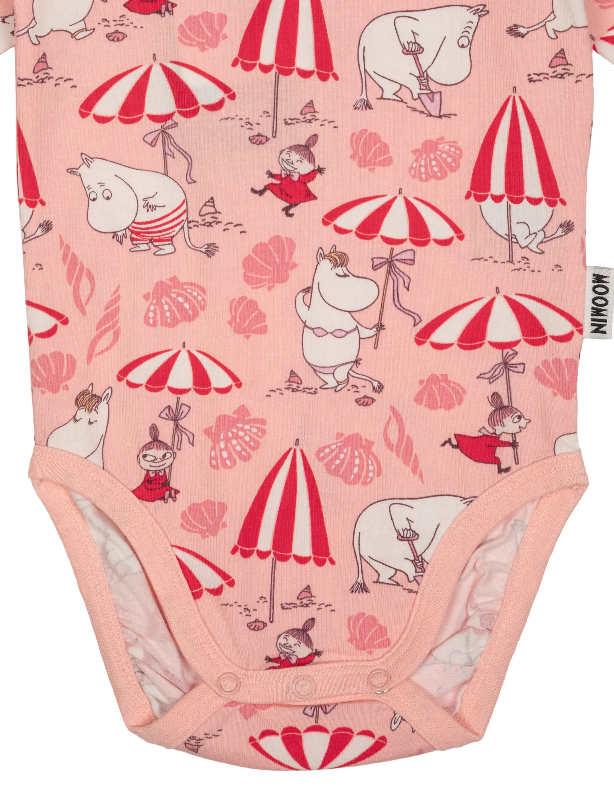 MOOMIN - SNÄCKSTRAND BODY - langärmelig - pink - 2