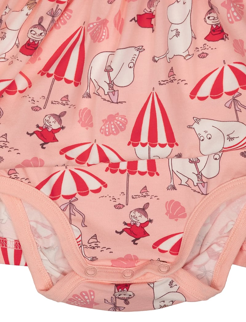 MOOMIN - SNÄCKSTRAND BODYKLÄNNING - kurzärmelig - pink - 3