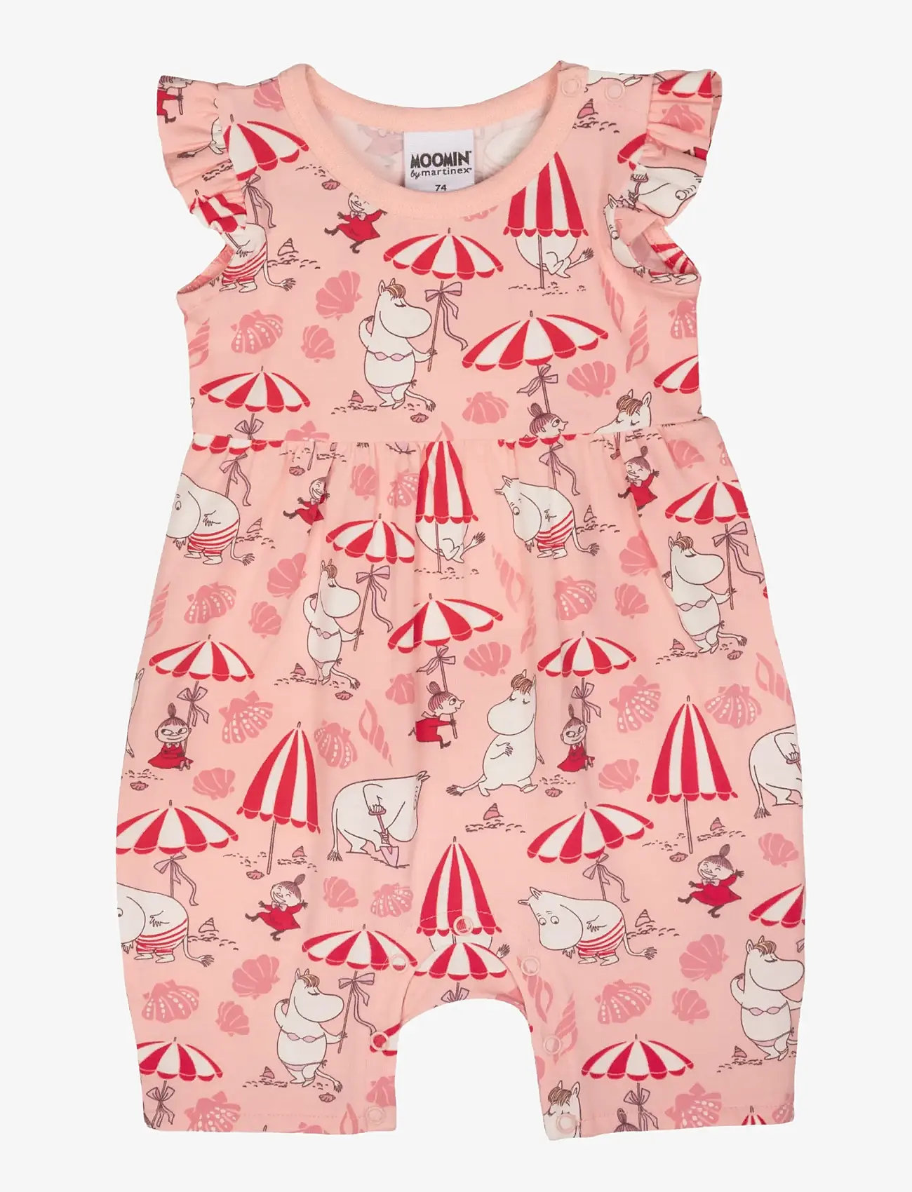 MOOMIN - SNÄCKSTRAND PLAYSUIT - jumpsuits - pink - 0