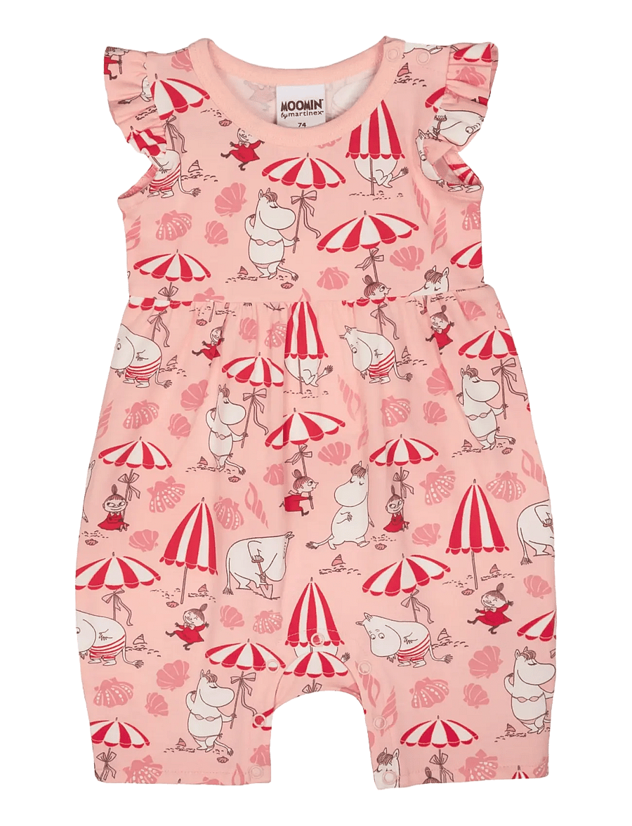 MUMIN - SNÄCKSTRAND PLAYSUIT - buksedragter - pink - 0