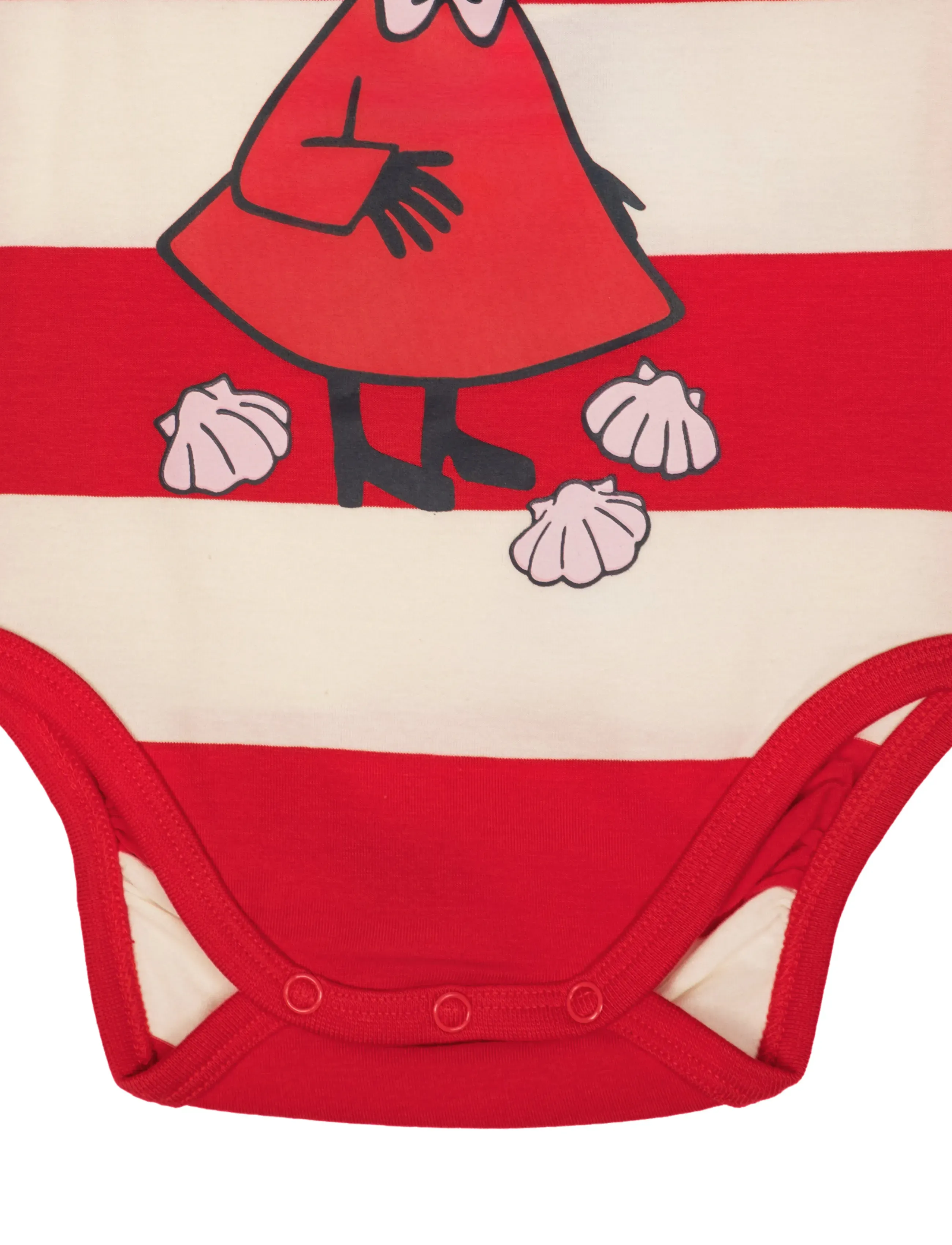 MOOMIN - SNÄCKSTRAND BODY - langärmelig - red - 2