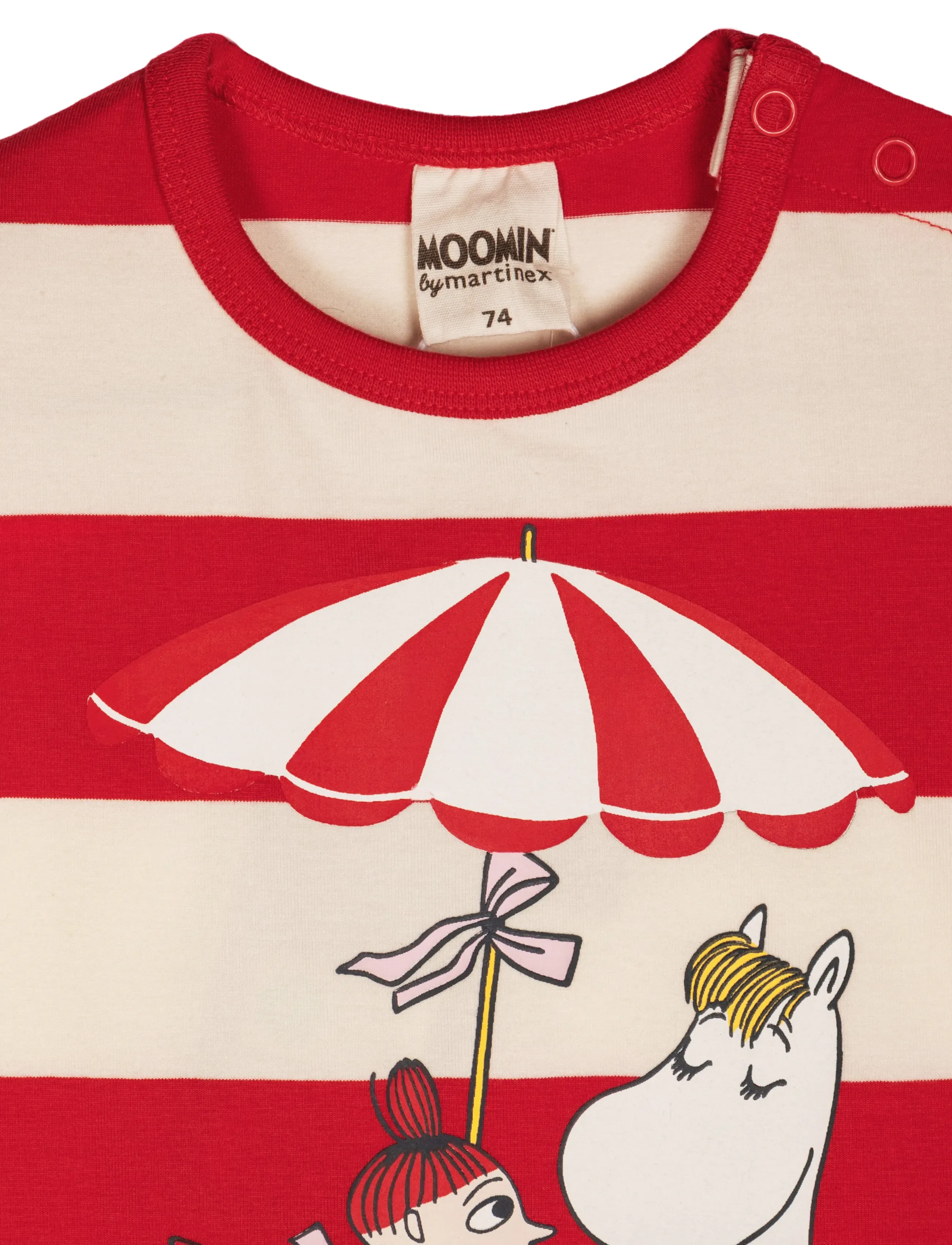 MOOMIN - SNÄCKSTRAND PLAYSUIT - jumpsuits - red - 2
