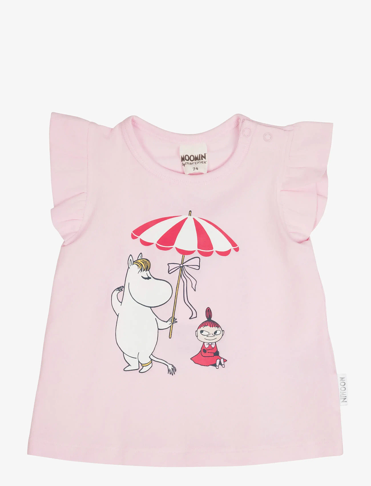 MUMIN - SNÄCKSTRAND SHORTS SET - sæt med kortærmet t-shirt - red - 2