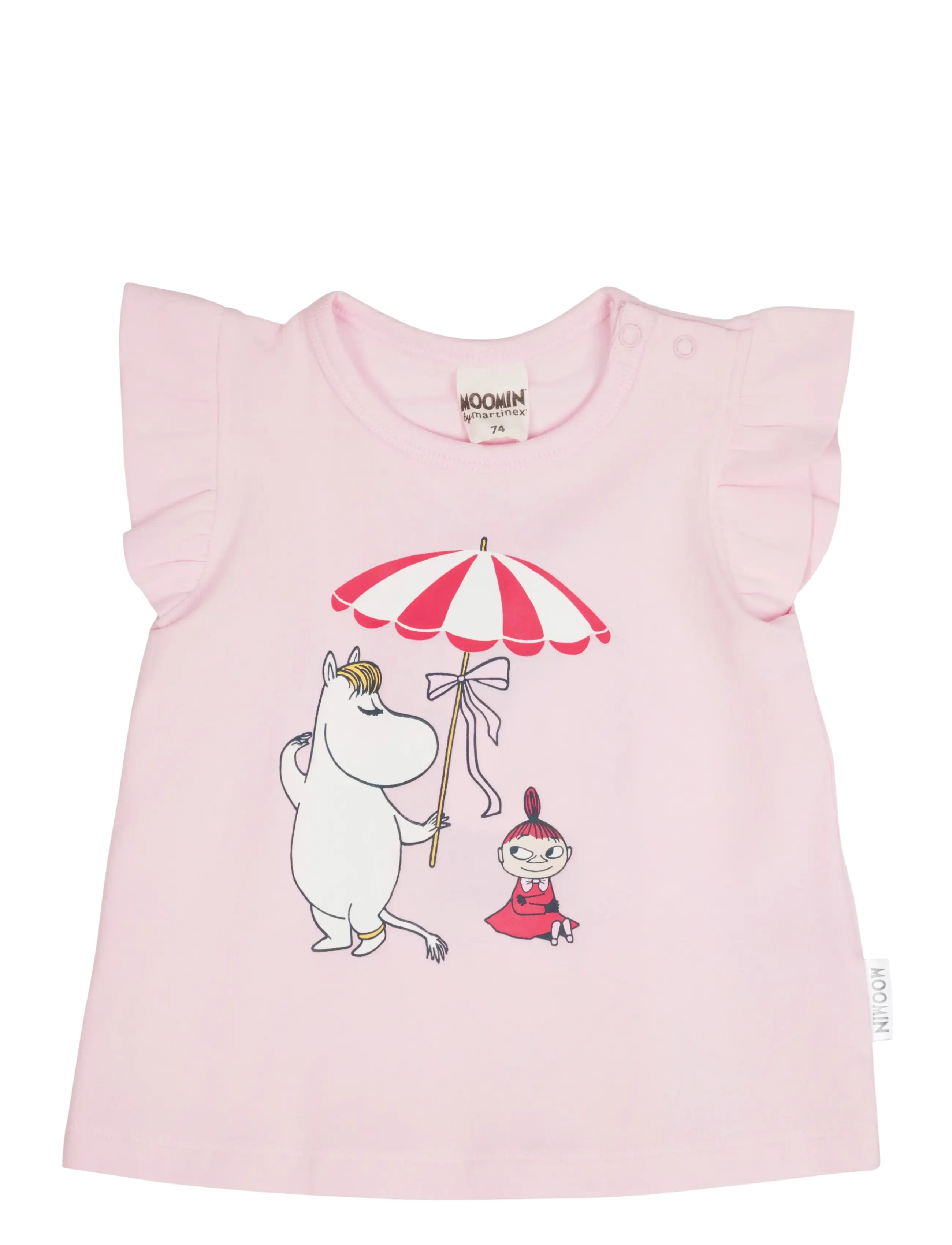 MUMIN - SNÄCKSTRAND SHORTS SET - set med kortärmad t-shirt - red - 2