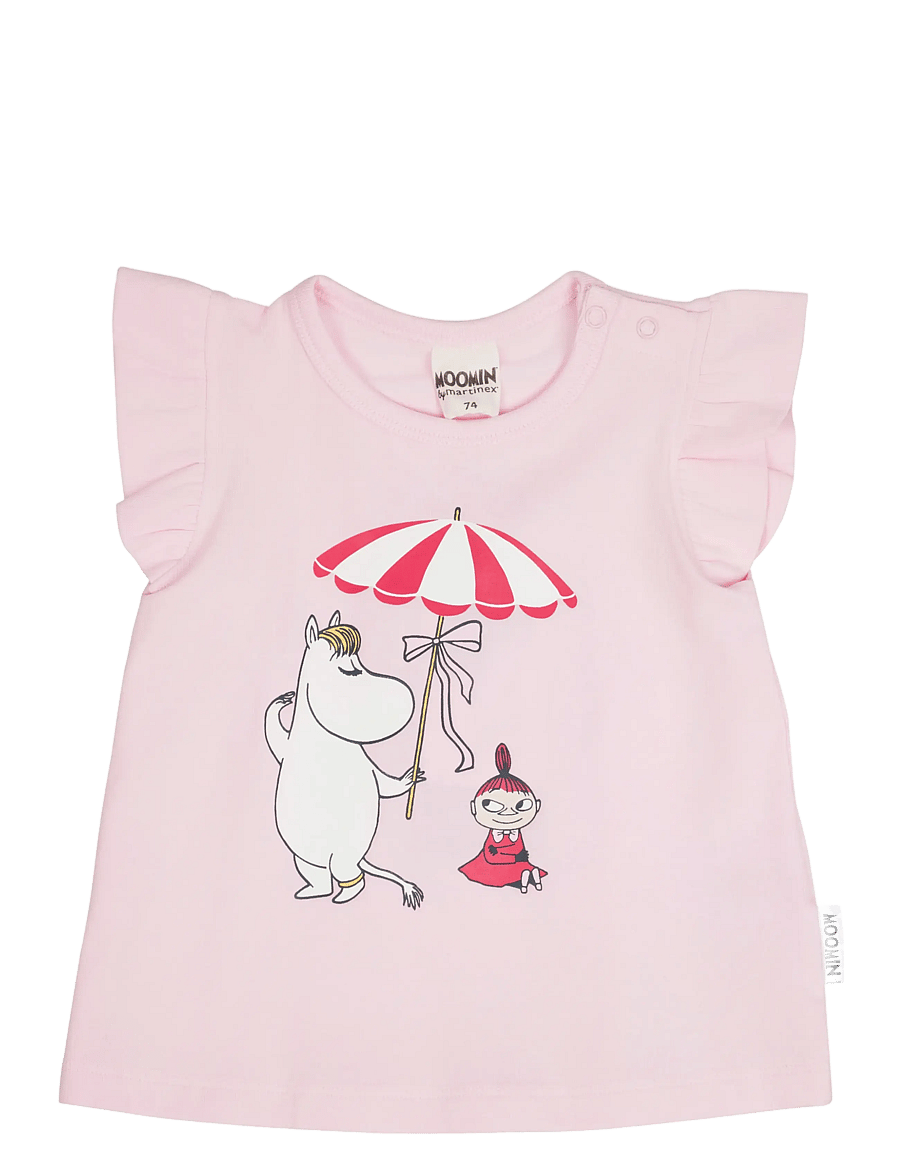 MUMIN - SNÄCKSTRAND SHORTS SET - sæt med kortærmet t-shirt - red - 2