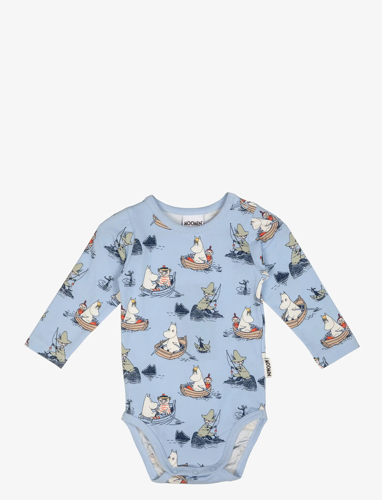 MOOMIN - BÅTFOLK BODY - langärmelig - blue - 0
