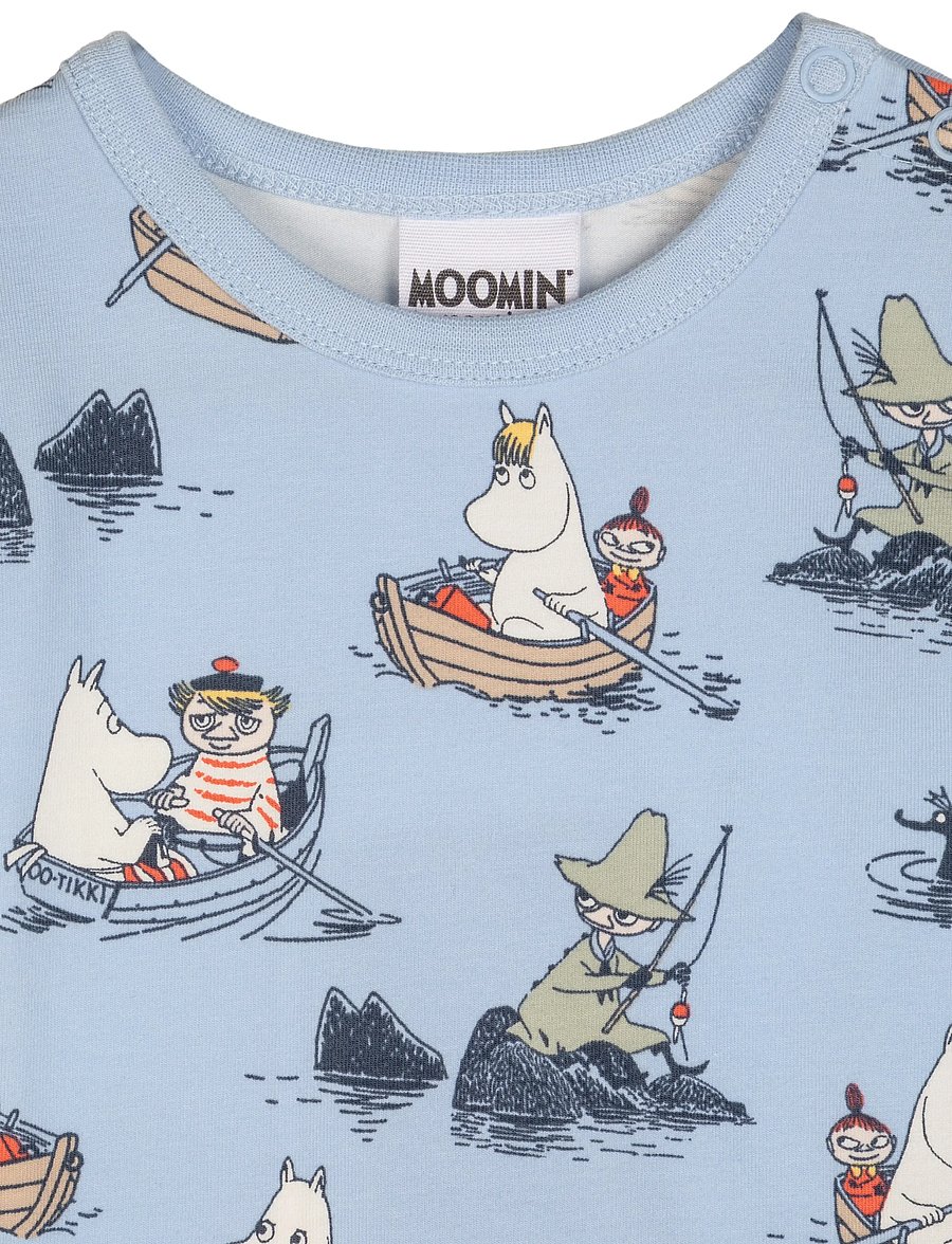 MOOMIN - BÅTFOLK BODY - langärmelig - blue - 1