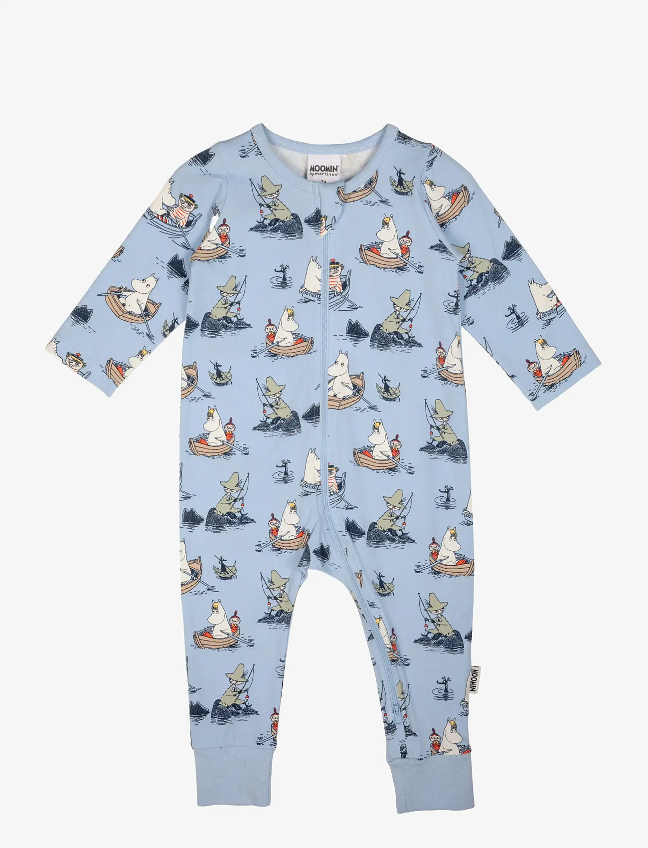 MUMIN - BÅTFOLK PYJAMAS - sleeping overalls - blue - 0