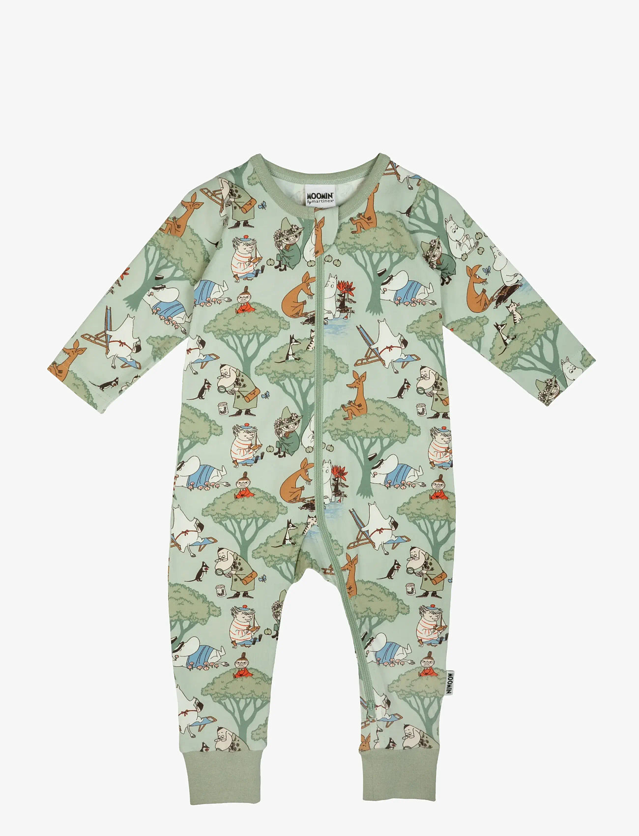 Martinex - LEDIGHET PYJAMAS - natdragter - green - 0