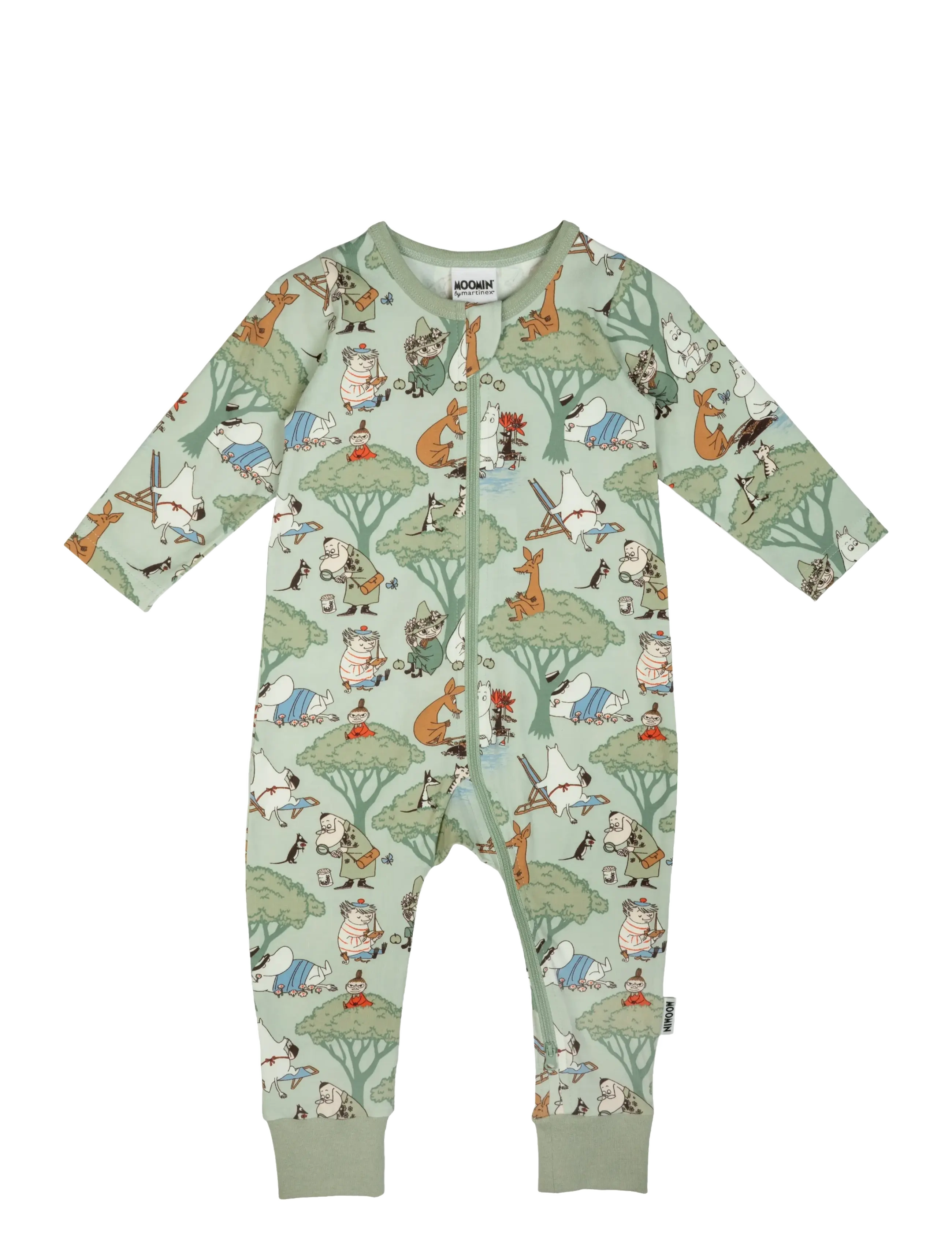 MOOMIN LEDIGHET PYJAMAS - Moomin by Martinex - GREEN / green