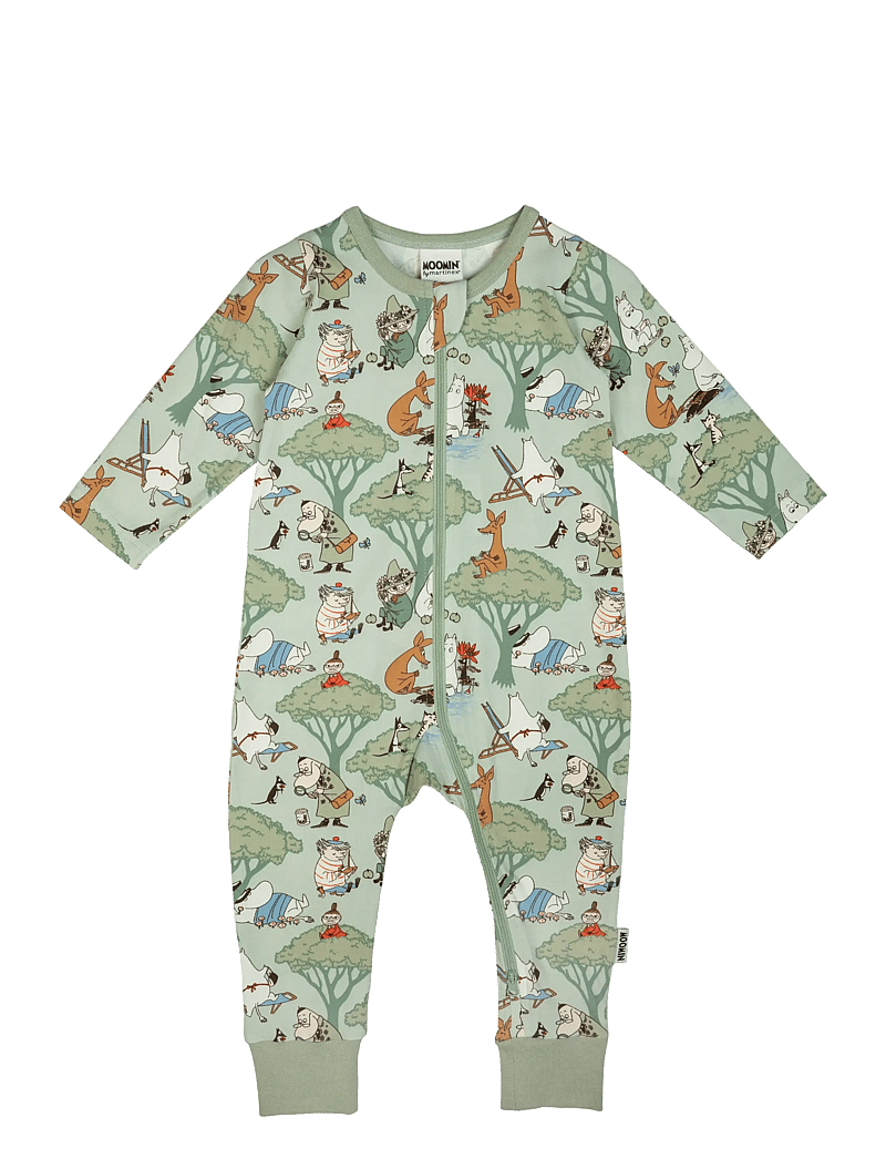 MOOMIN - LEDIGHET PYJAMAS - schlafoveralls - green - 0