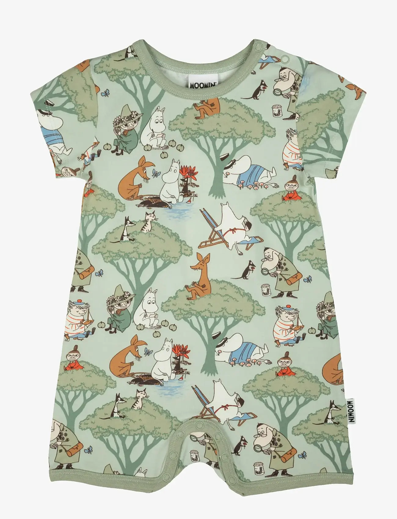 Muumitrollid - LEDIGHET PLAYSUIT - pükskostüümid - green - 0