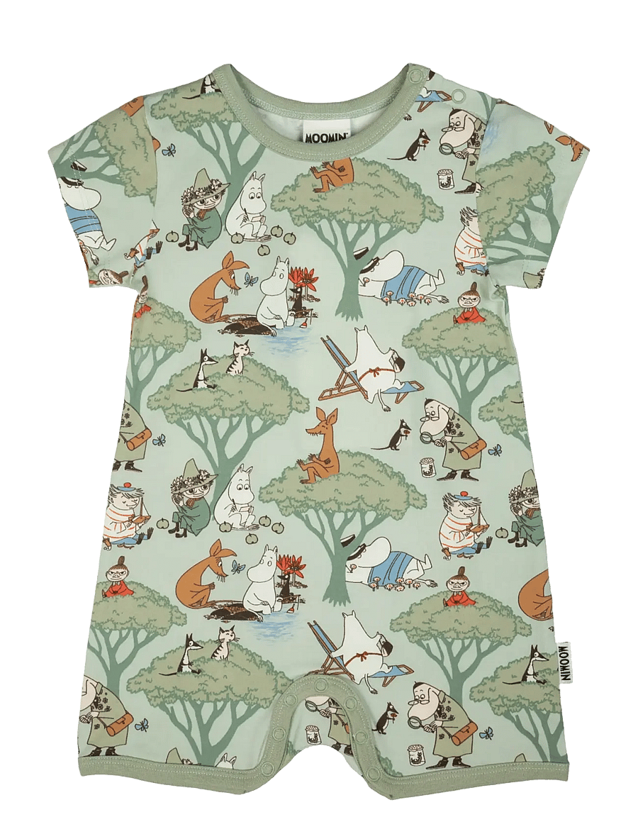 MOOMIN - LEDIGHET PLAYSUIT - jumpsuits - green - 0